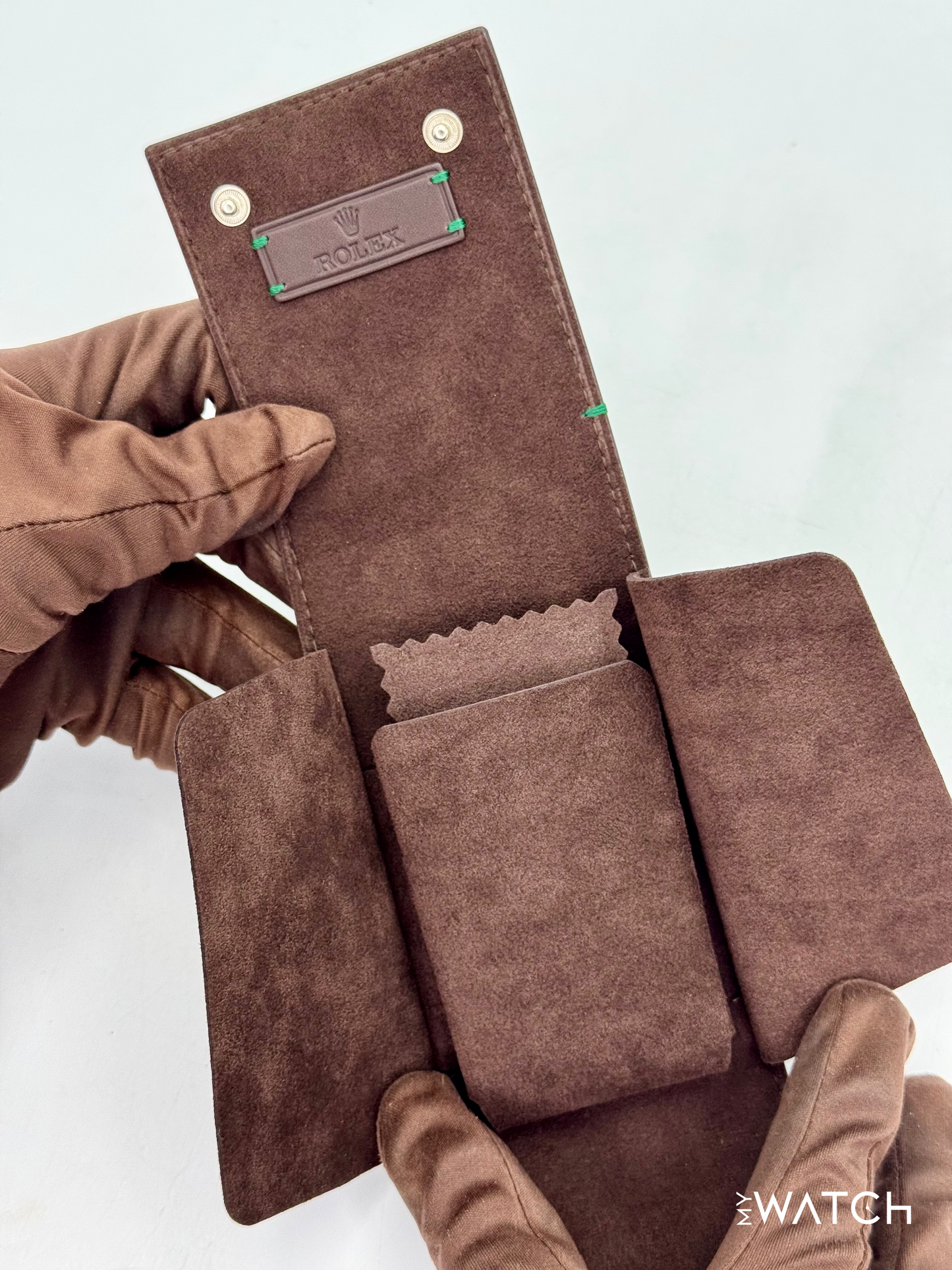 Rolex Leather Watch Travel Pouch