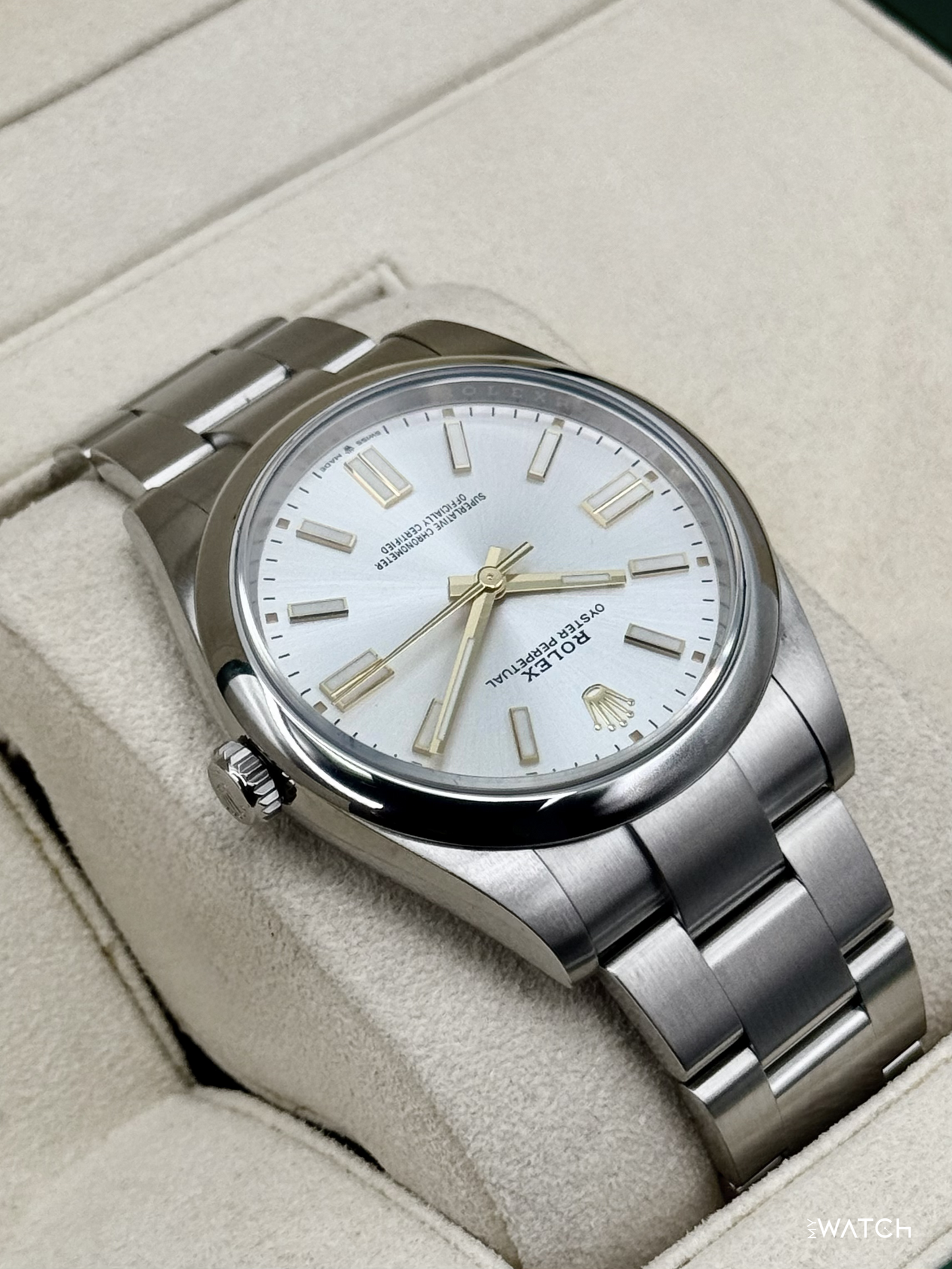 NEW 2023 Rolex Oyster Perpetual 41mm 124300 Silver Dial (NOS)