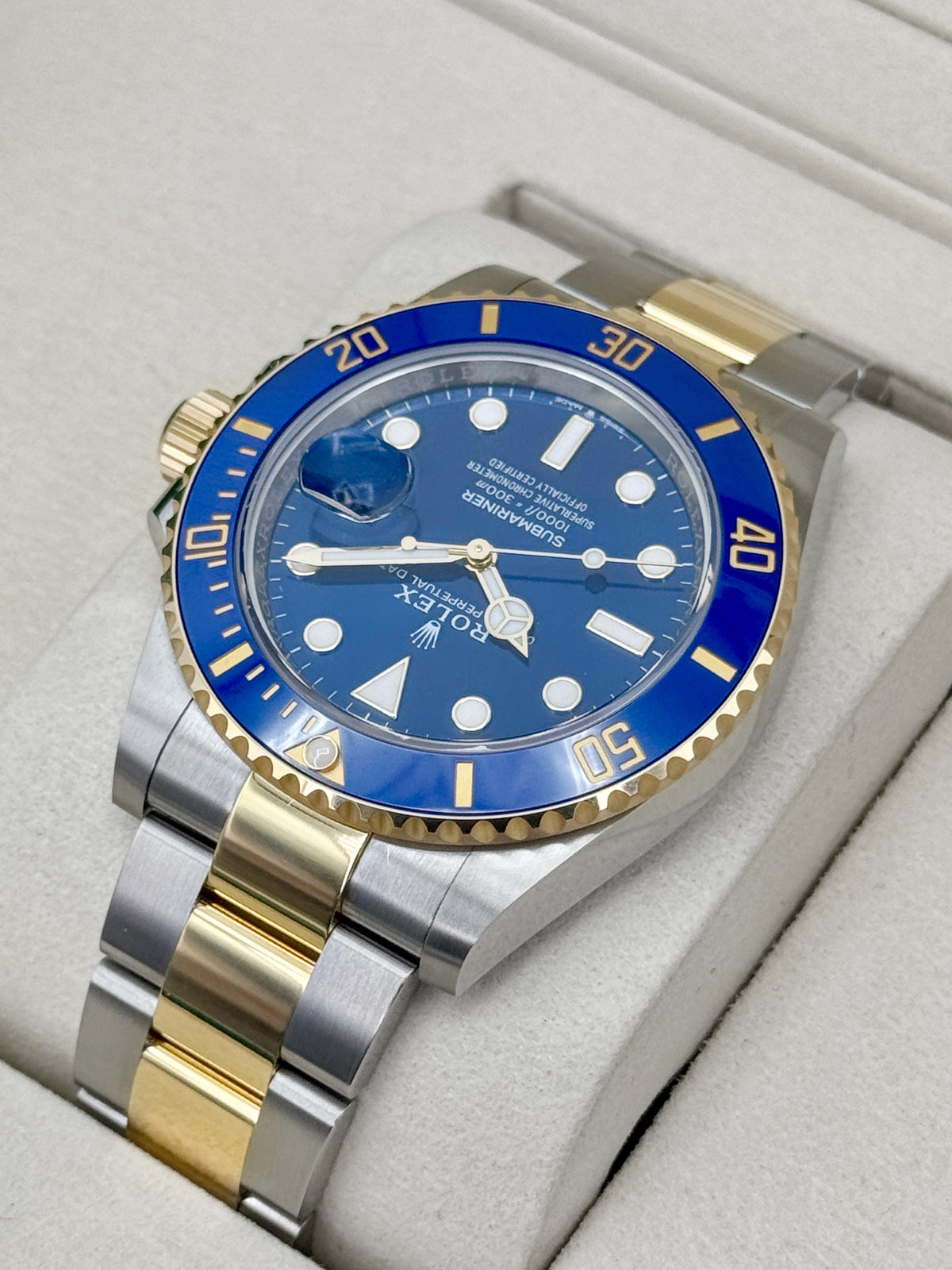 2026 Rolex Submariner Bluesy 41mm 126613LB Two-Tone Blue Dial