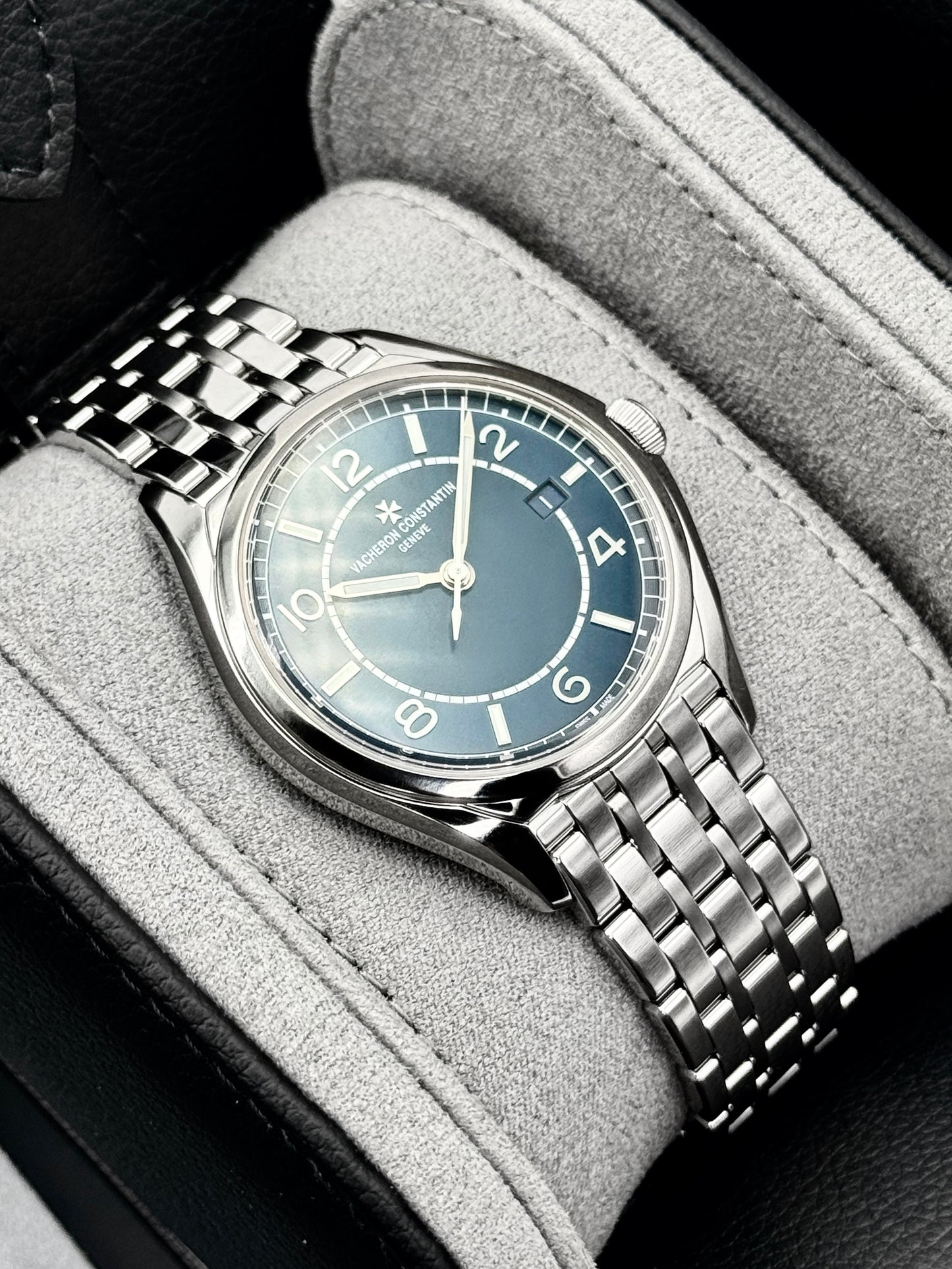 NEW 2026 Vacheron Constantin Fiftysix 40mm 4600E Stainless Steel Blue Dial