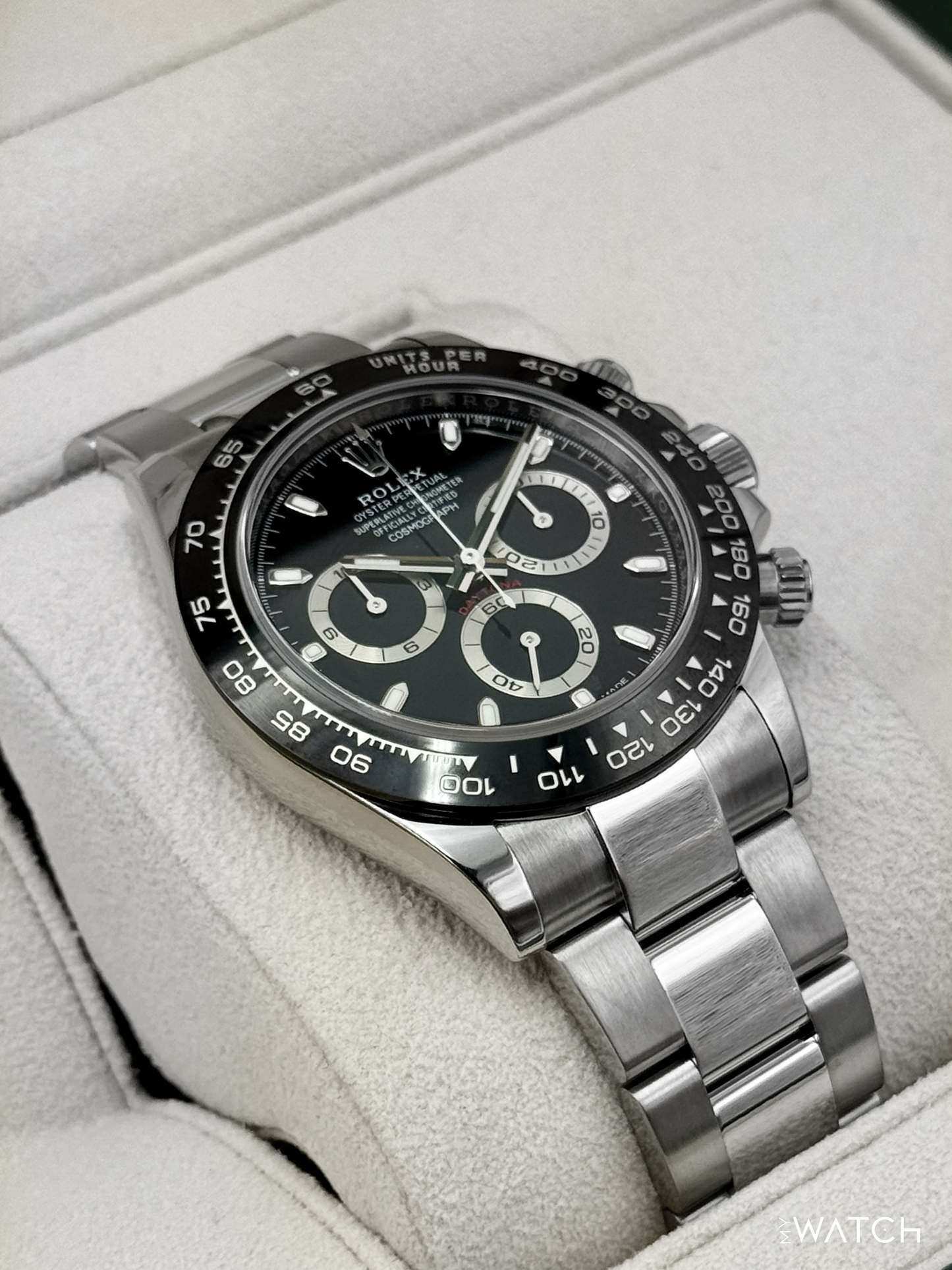 2023 Rolex Daytona 40mm 116500LN Stainless Steel Black Dial