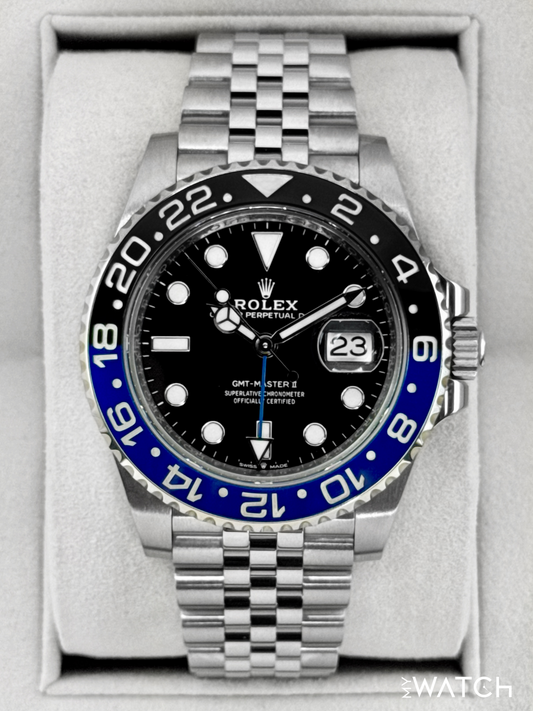 2022 Rolex GMT-Master II "Batgirl" 40mm 126710BLNR Jubilee