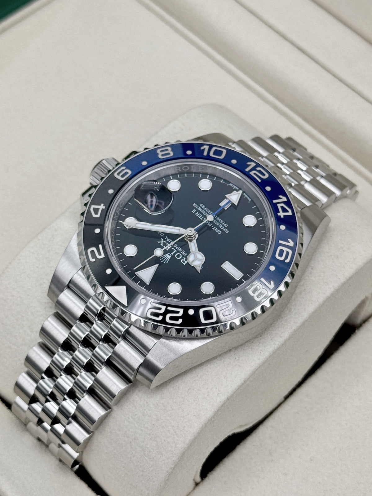 NEW 2026 Rolex GMT-Master II Batgirl 40mm 126710BLNR Jubilee (NEW STYLE CARD / STICKERED) - MyWatchLLC