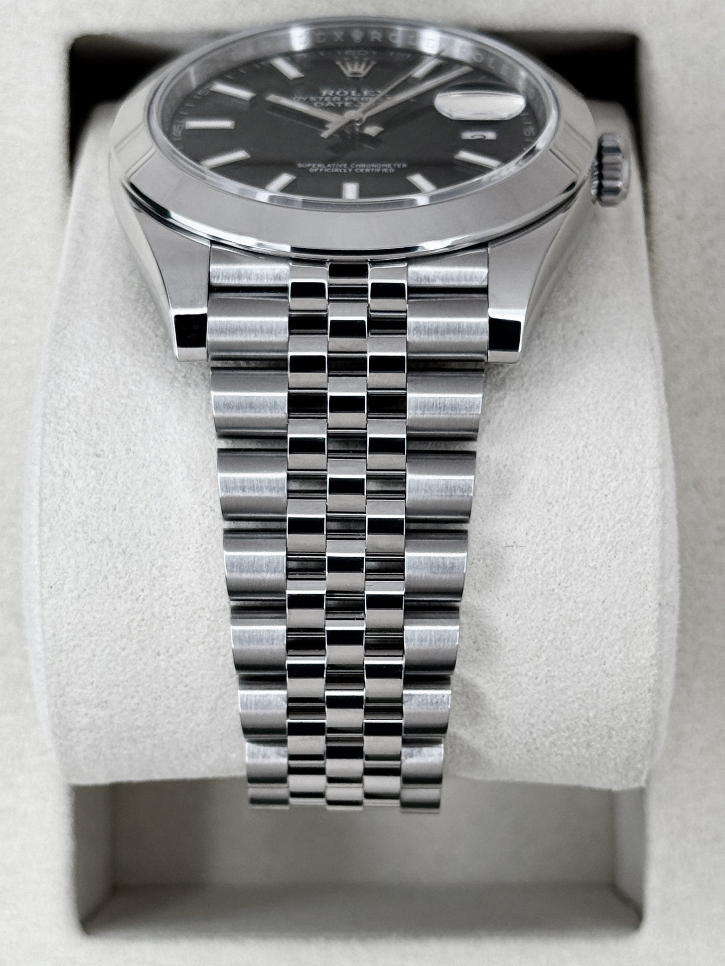NEW 2026 Rolex Datejust 41mm 126300 Stainless Steel Jubilee Black Dial