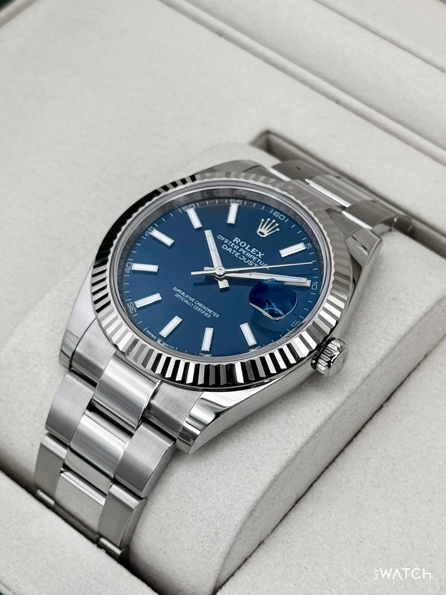 NEW 2025 Rolex Datejust 41mm 126334 Stainless Steel Oyster Blue Dial