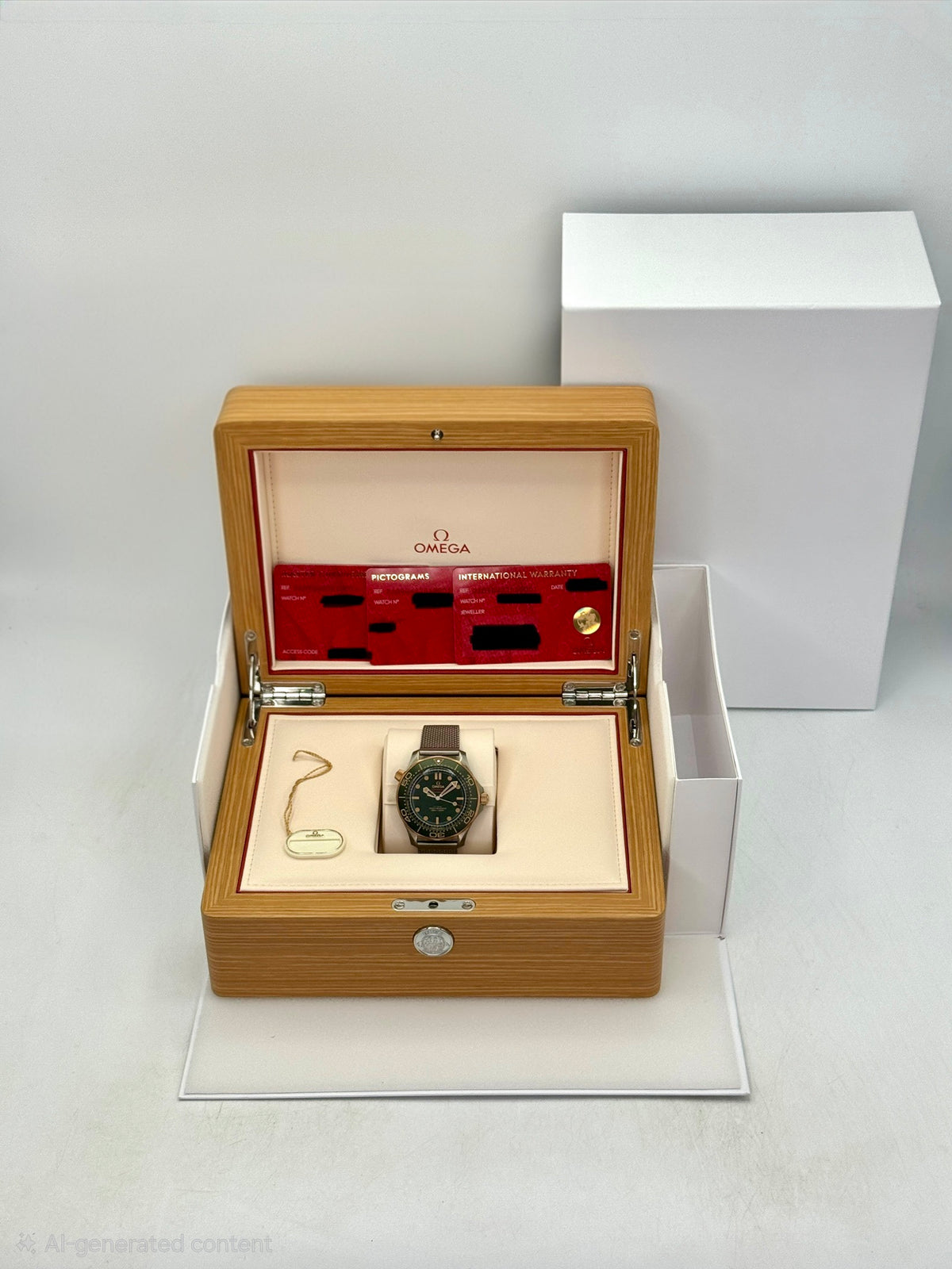 2026 Omega Seamaster Diver 300M 42mm 210.90.42.20.10.001 Green Dial