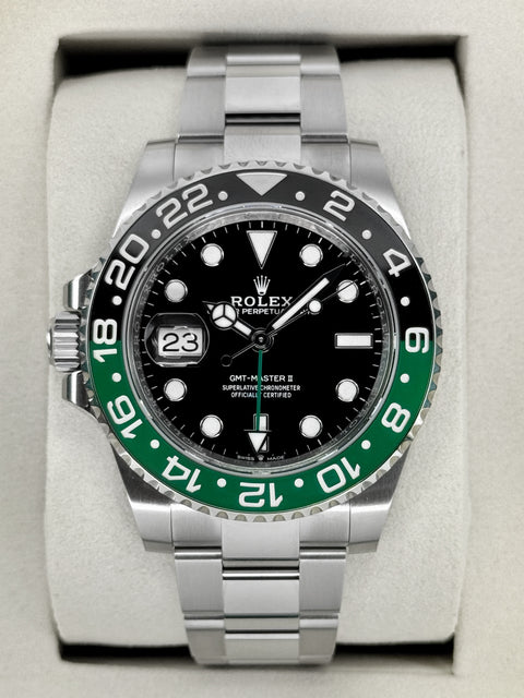 NEW 2026 Rolex GMT-Master II Sprite 40mm 126720VTNR Oyster (NEW STYLE CARD)