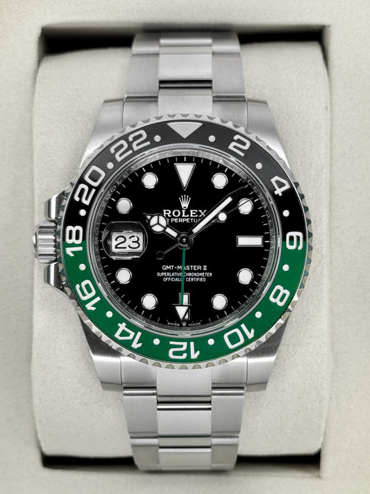 NEW 2026 Rolex GMT-Master II Sprite 40mm 126720VTNR Oyster (NEW STYLE CARD)