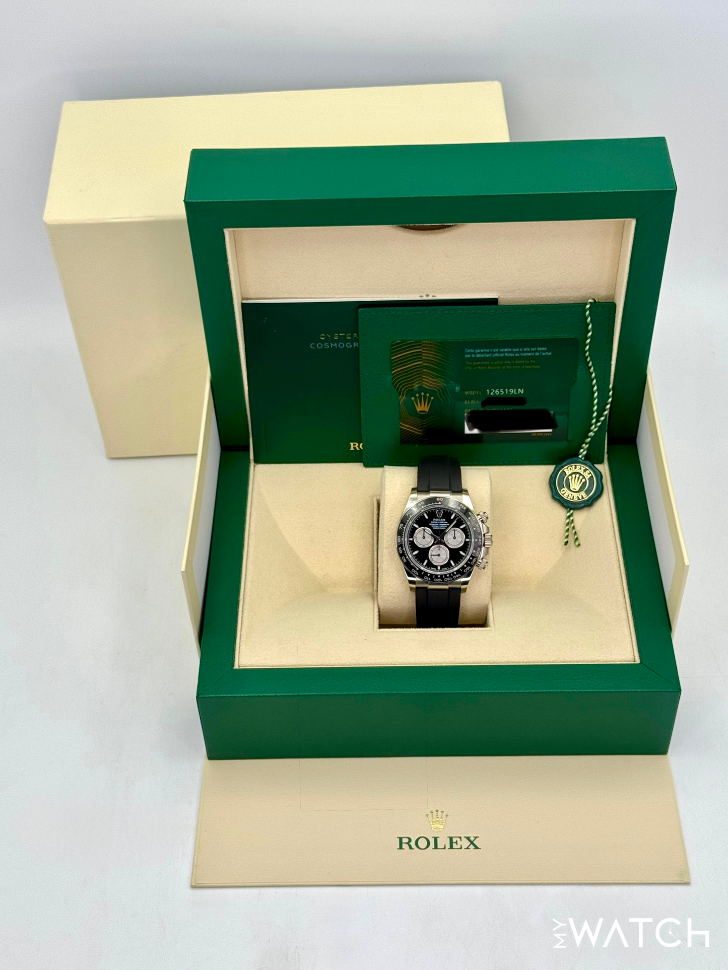 2025 Rolex Daytona "Baby Le Mans" 40mm 126519LN White Gold Black Dial