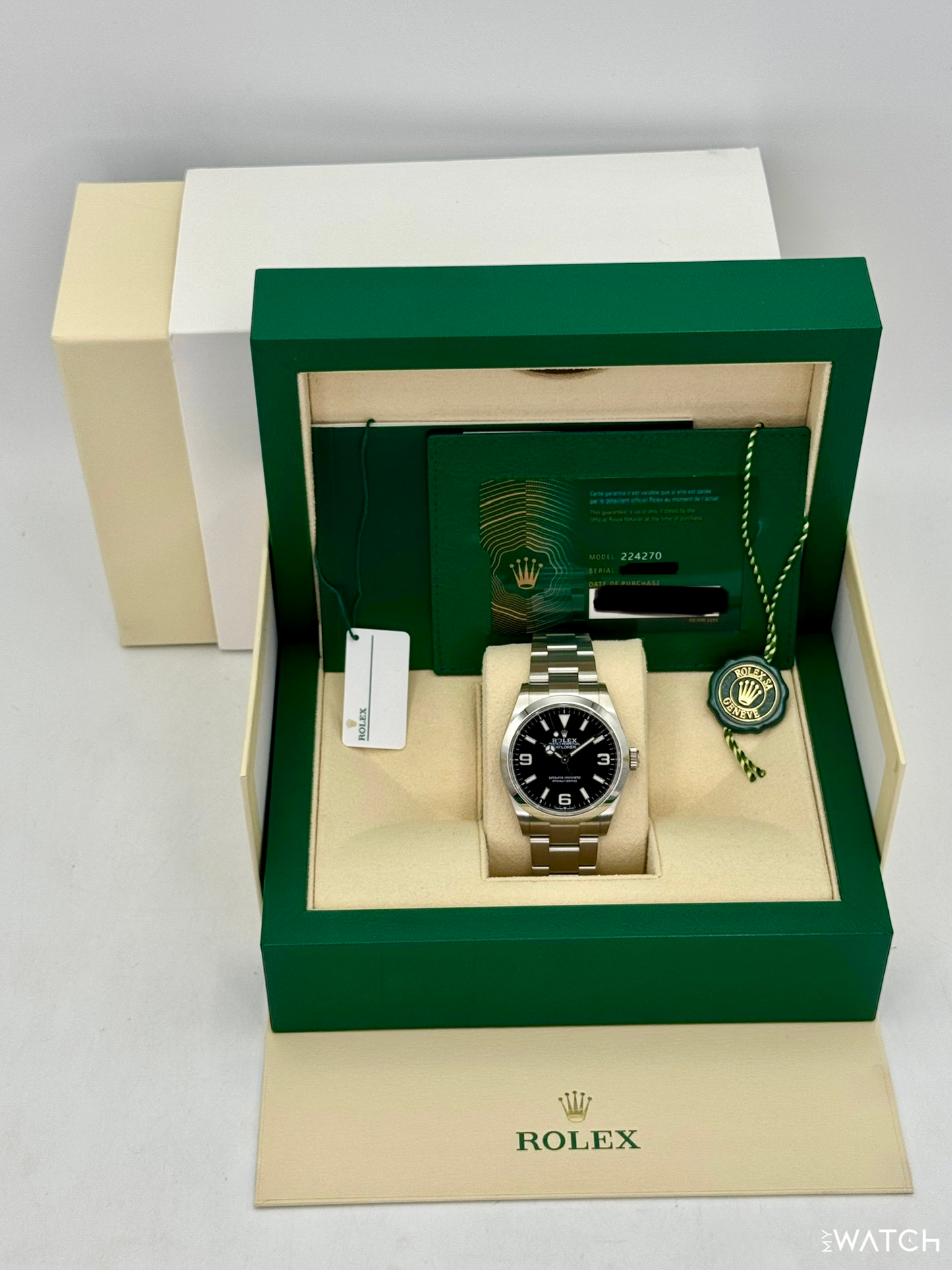 2024 Rolex Explorer 40mm 224270 Black Dial