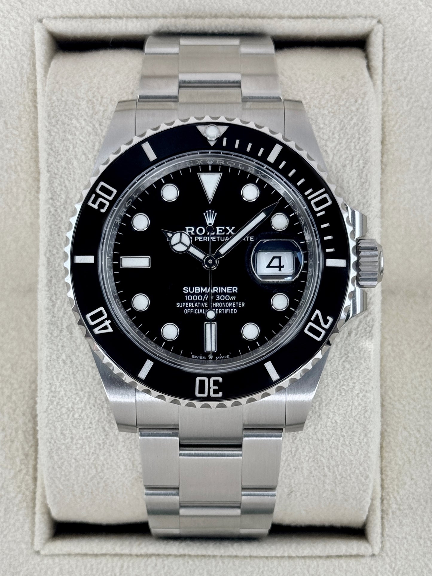 NEW OLD STOCK 2022 Rolex Submariner 41mm 126610LN Stainless Steel Black Dial