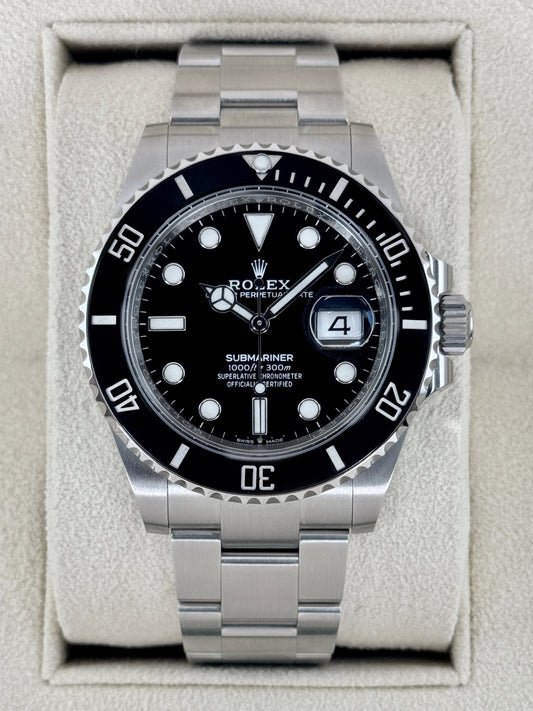 NEW OLD STOCK 2022 Rolex Submariner 41mm 126610LN Stainless Steel Black Dial