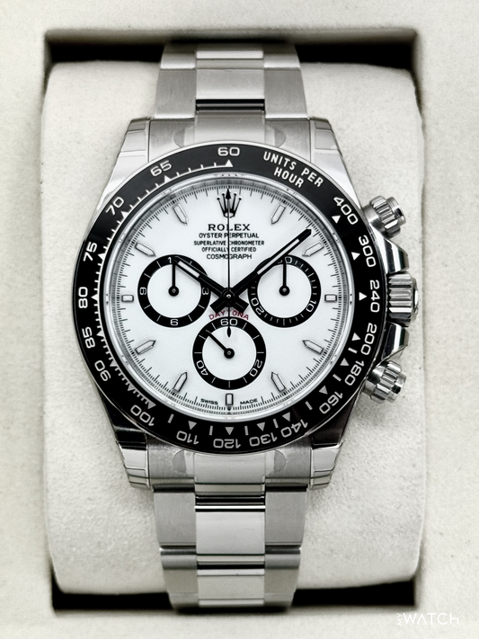 NEW 2026 Rolex Daytona 40mm 126500LN Stainless Steel Panda Dial (STICKERED) - MyWatchLLC