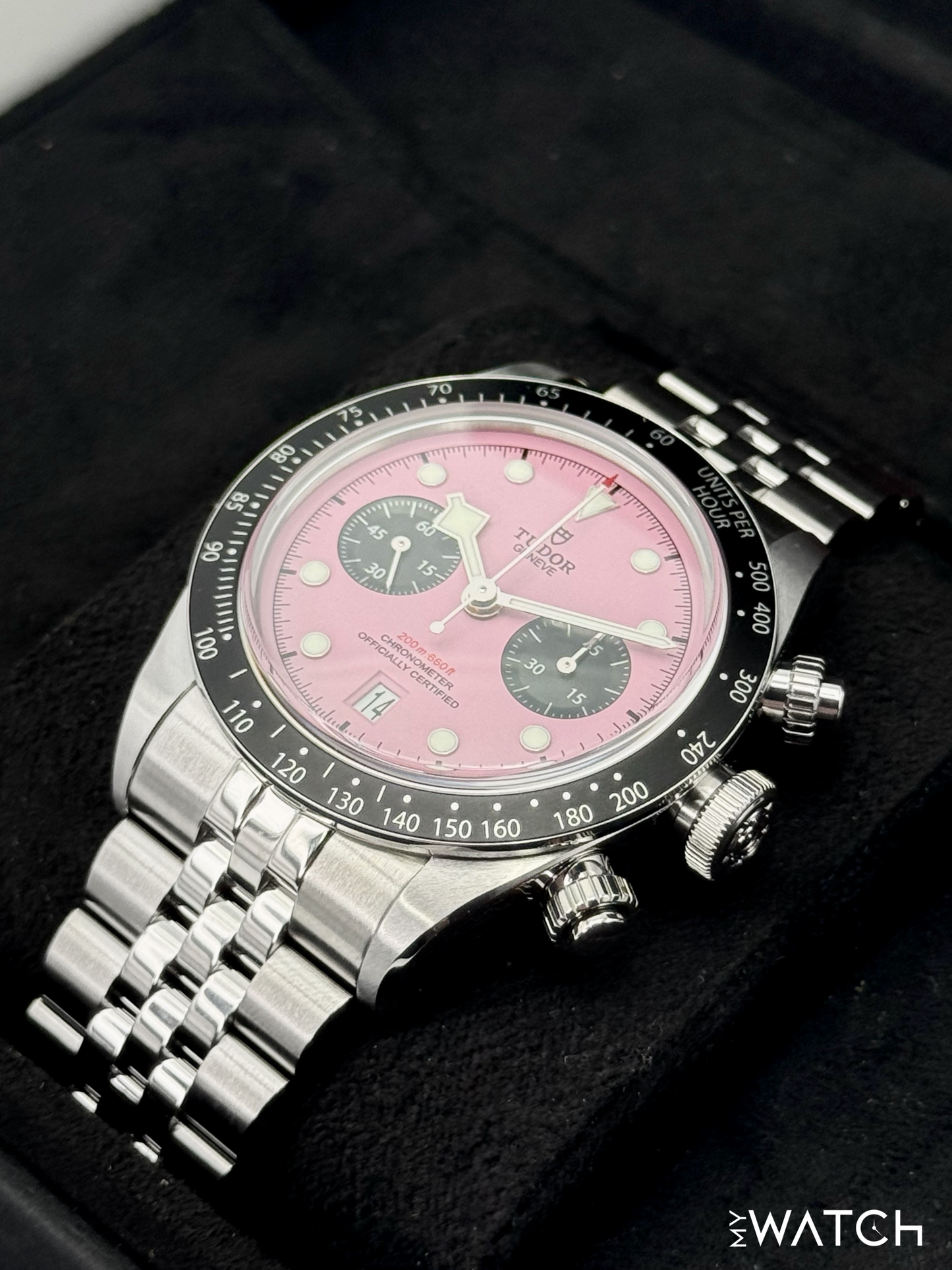 NEW 2025 Tudor Black Bay Chrono 41mm 79360N Pink Dial
