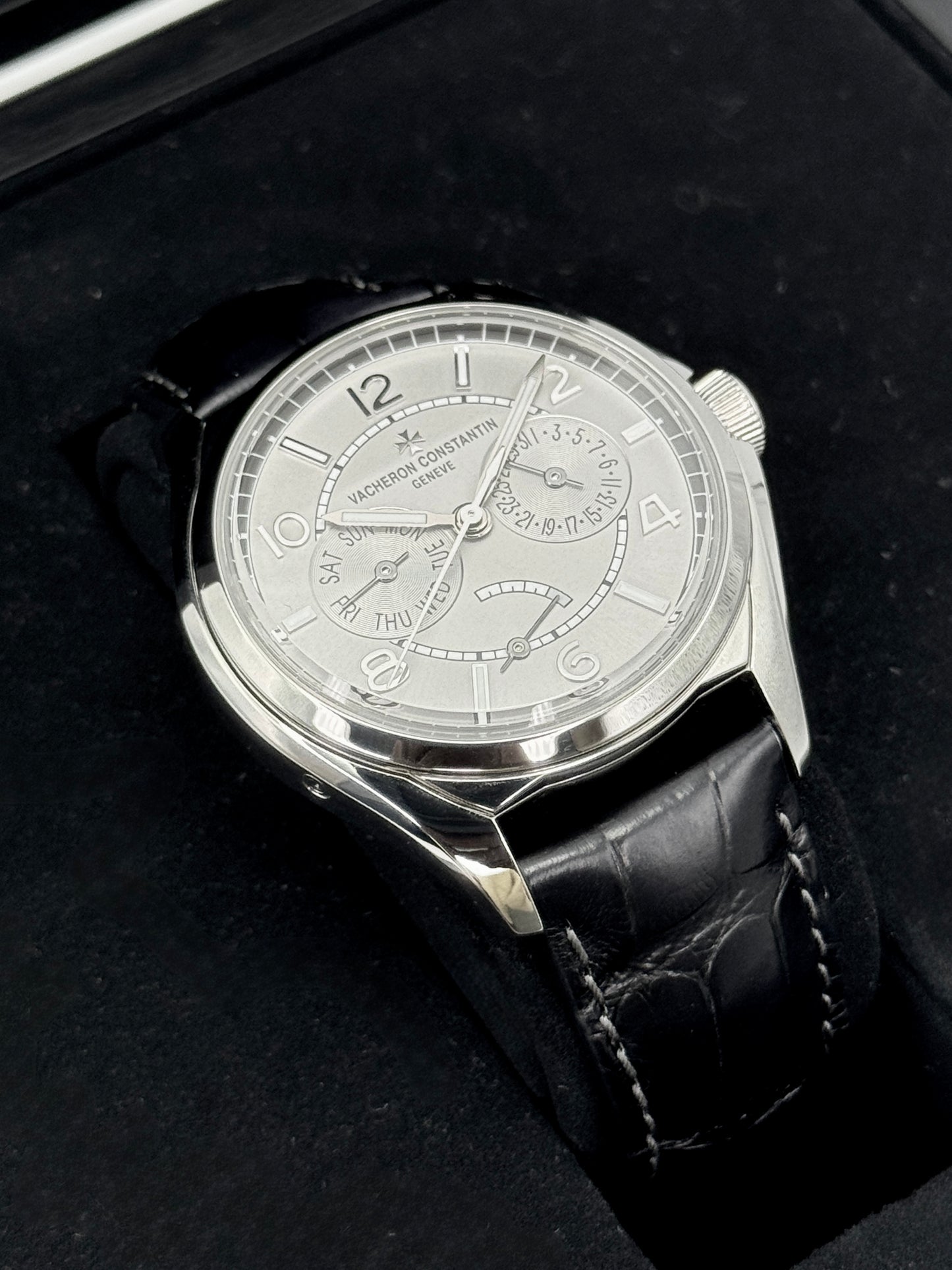 2021 Vacheron Constantin Fiftysix Day-Date 40mm 4400E Stainless Steel Silver Dial