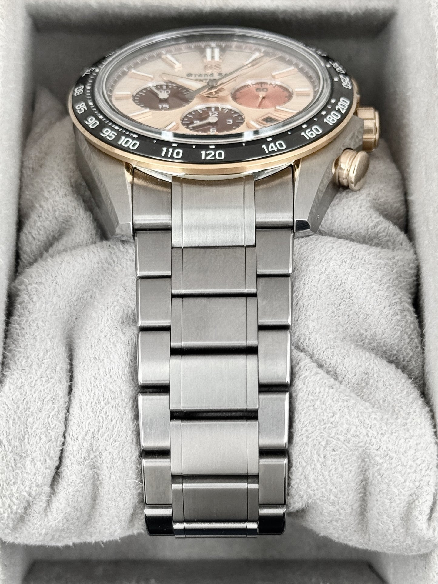 2025 Grand Seiko Evolution 9 Collection 43mm SLGC006 Titanium Copper Pink Dial