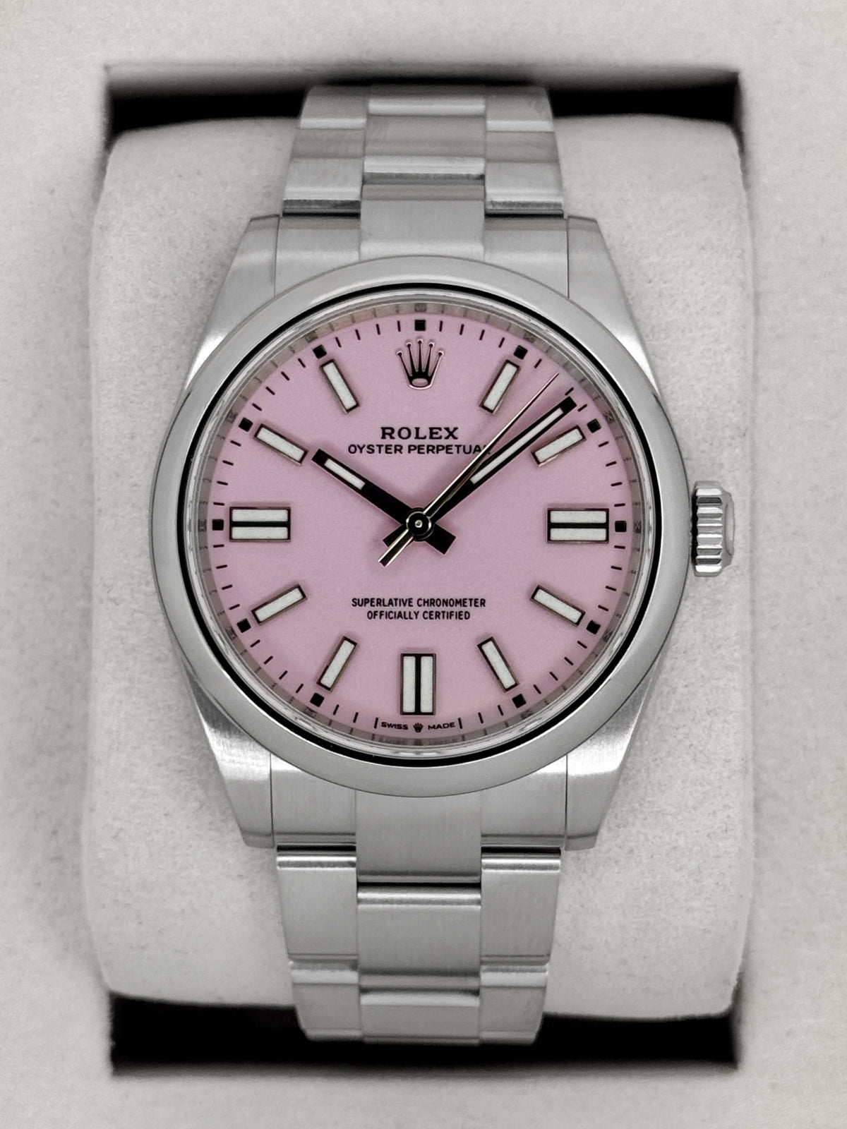 2026 Rolex Oyster Perpetual 41mm 134300 Candy Pink Dial