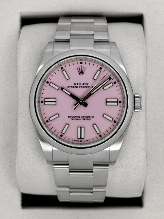 2026 Rolex Oyster Perpetual 41mm 134300 Candy Pink Dial