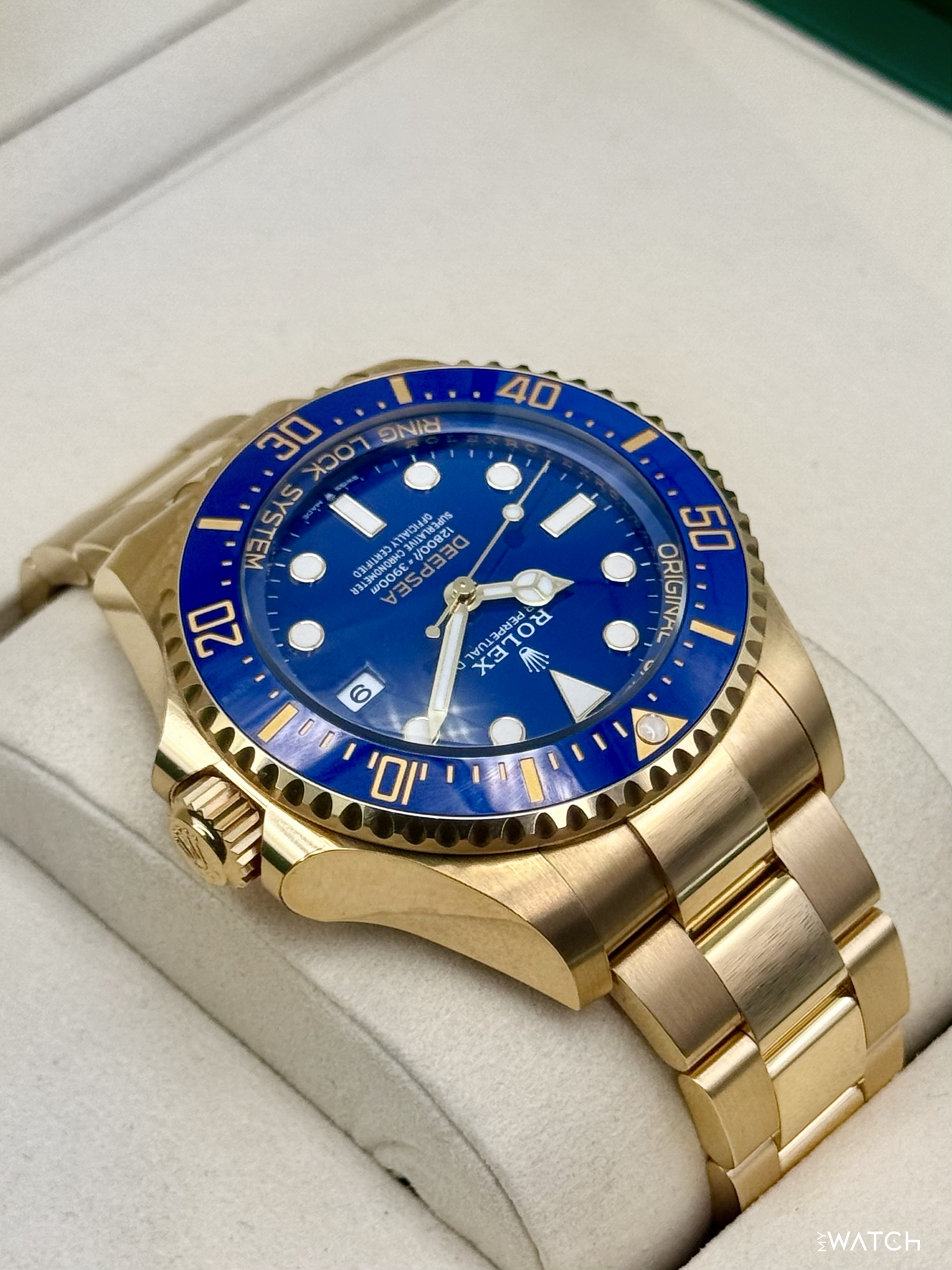 NEW 2026 Rolex Deepsea 44mm 136668LB 18K Yellow Gold Blue Dial (STICKERED)