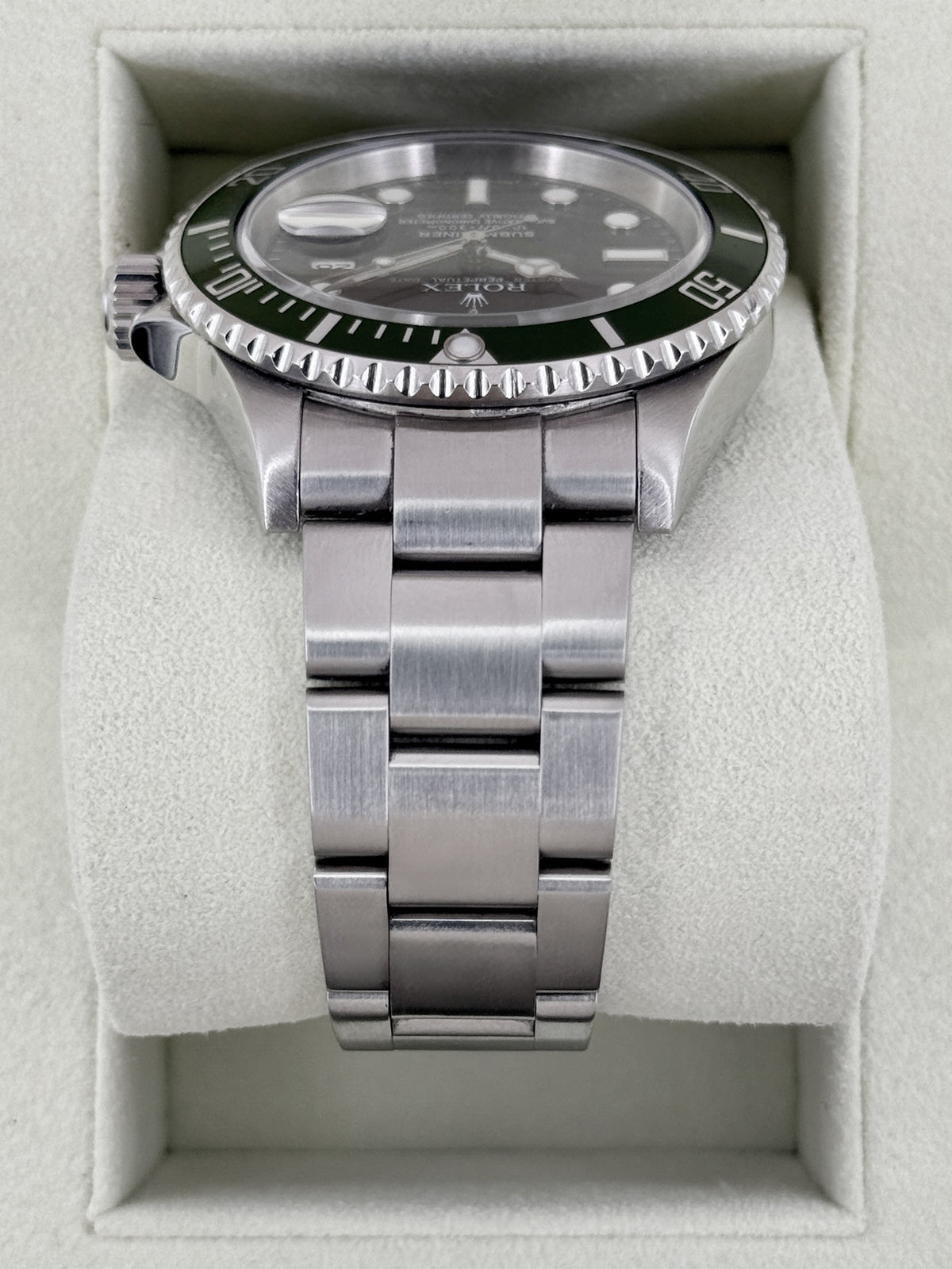 2007 Rolex Submariner Kermit 40mm 16610LV Stainless Steel Black Dial (CPO)