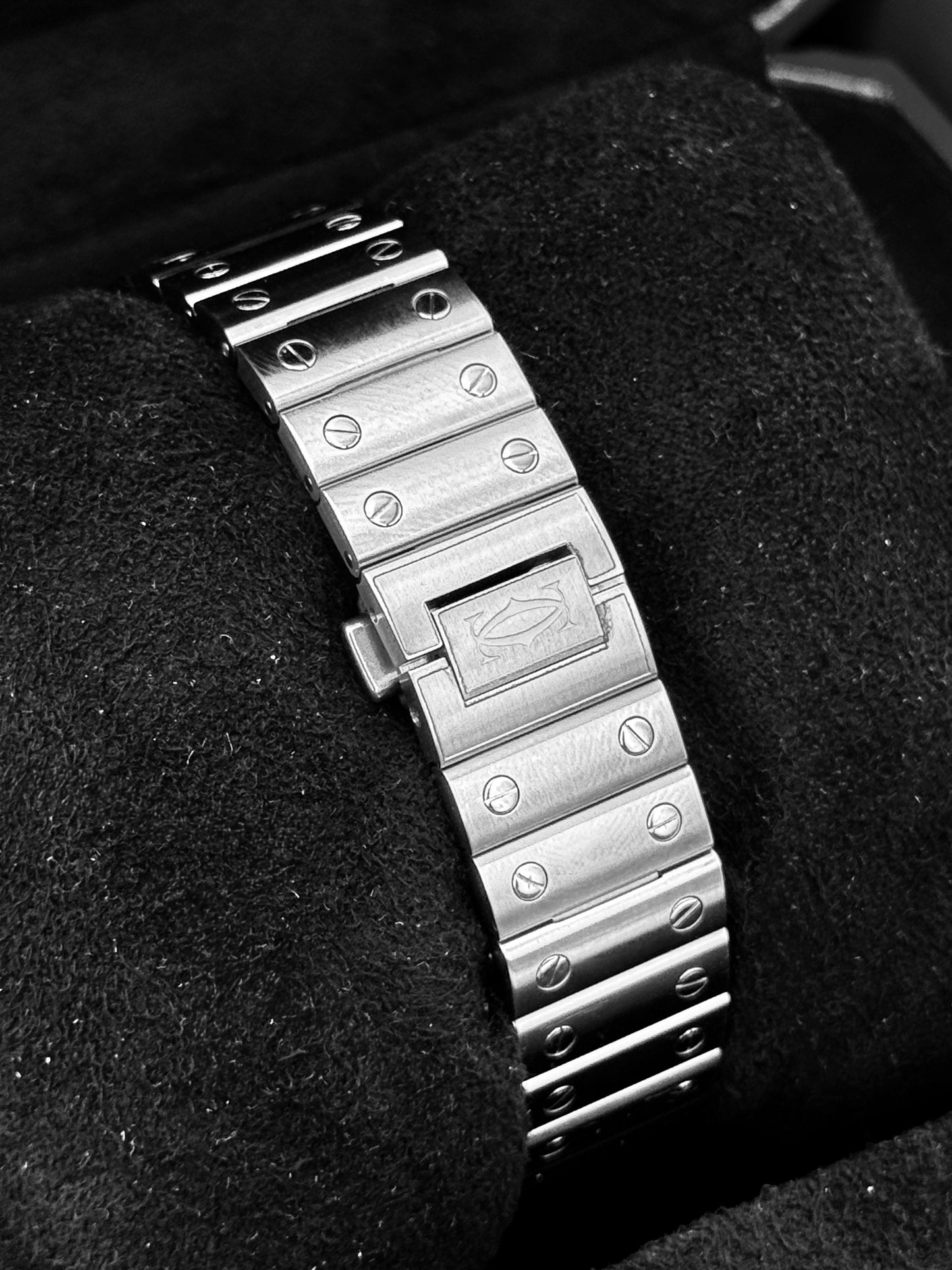 2023 Cartier Santos De Cartier 35.1mm WSSA0029 Stainless Steel White Dial