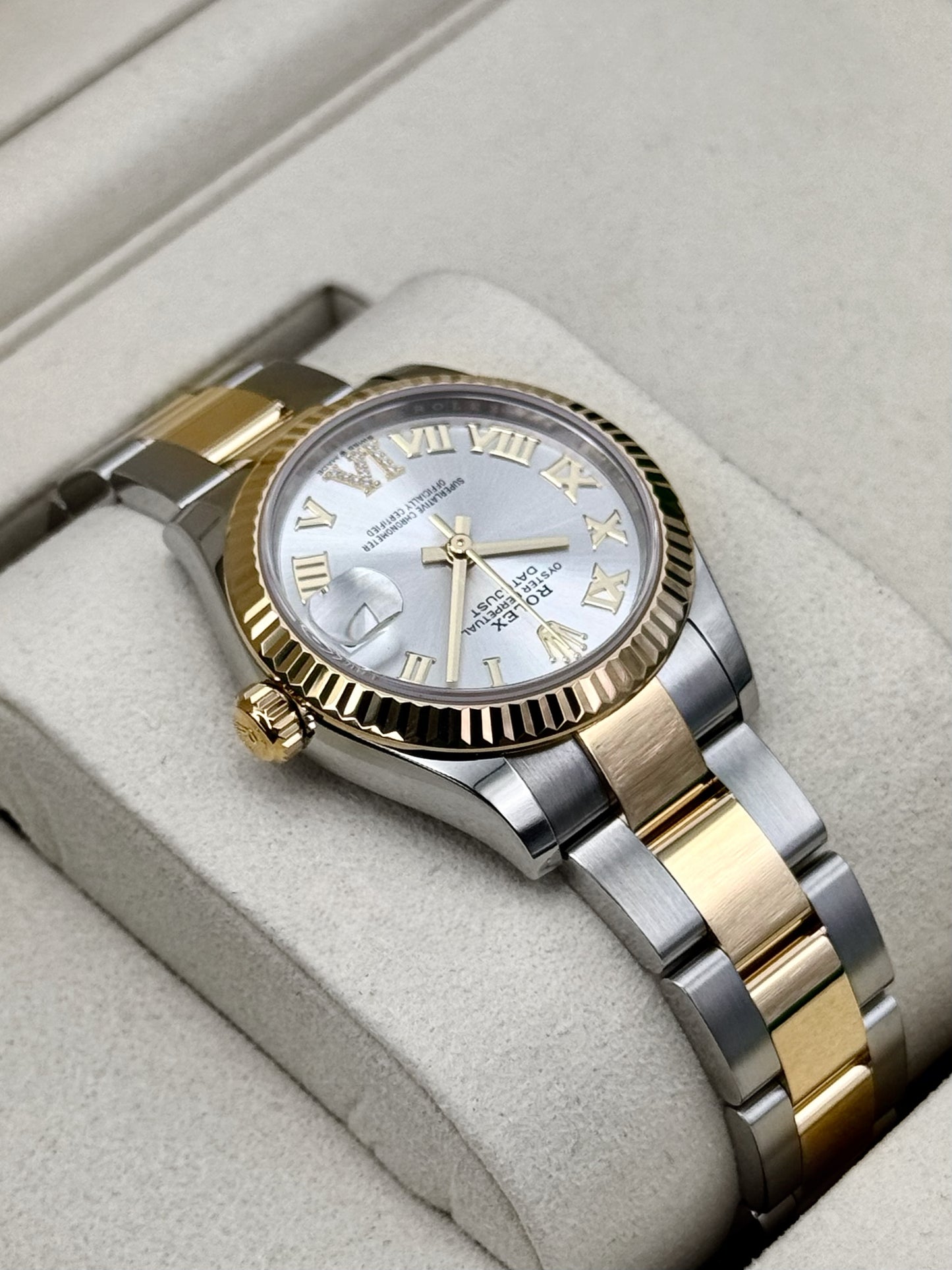 NEW 2026 Rolex Datejust 31mm 278273 Two-Tone Oyster Silver Dial - MyWatchLLC