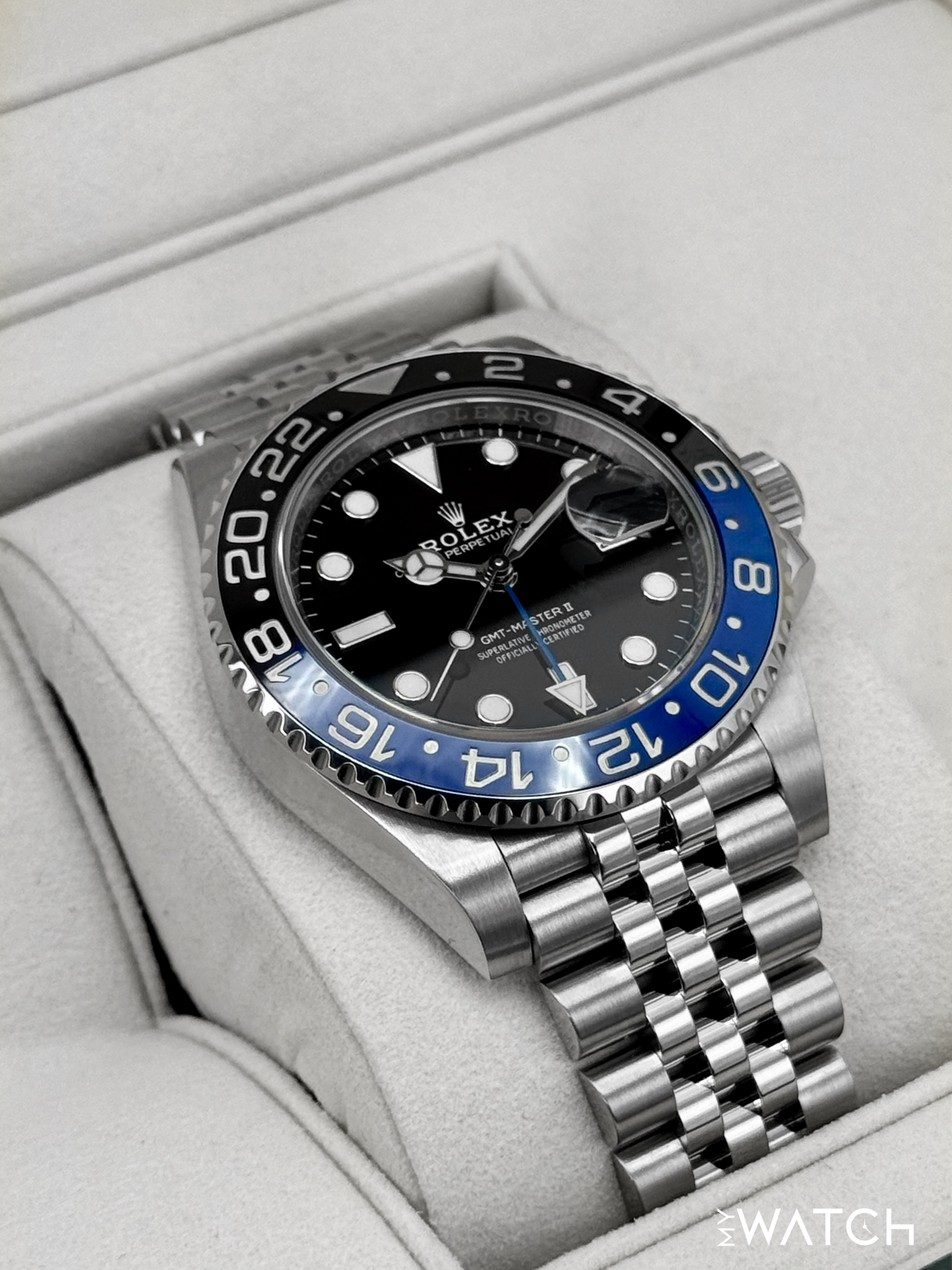 2022 Rolex GMT-Master II "Batgirl" 40mm 126710BLNR Jubilee