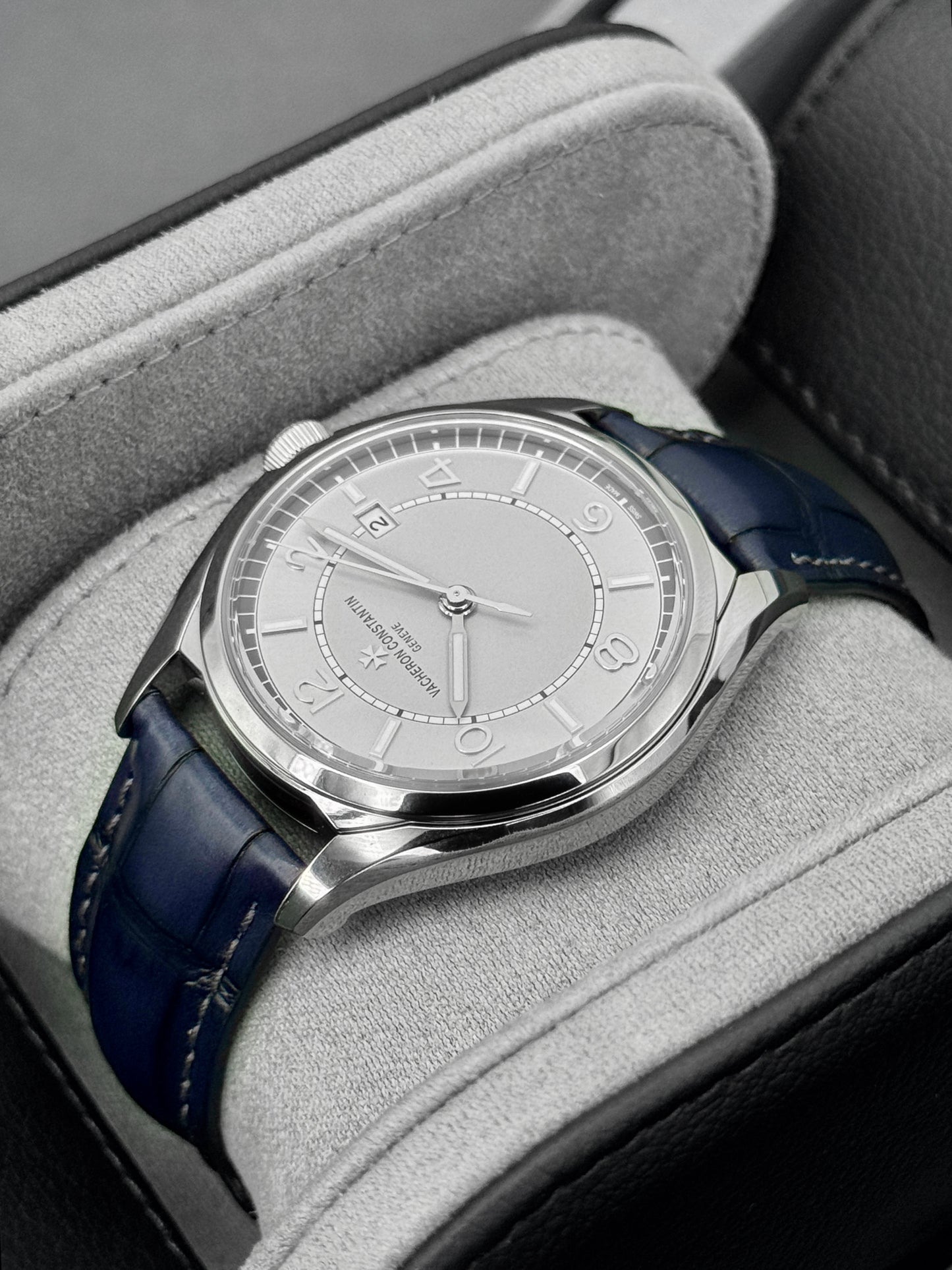 NEW 2026 Vacheron Constantin Fiftysix 40mm 4600E Stainless Steel Grey Dial