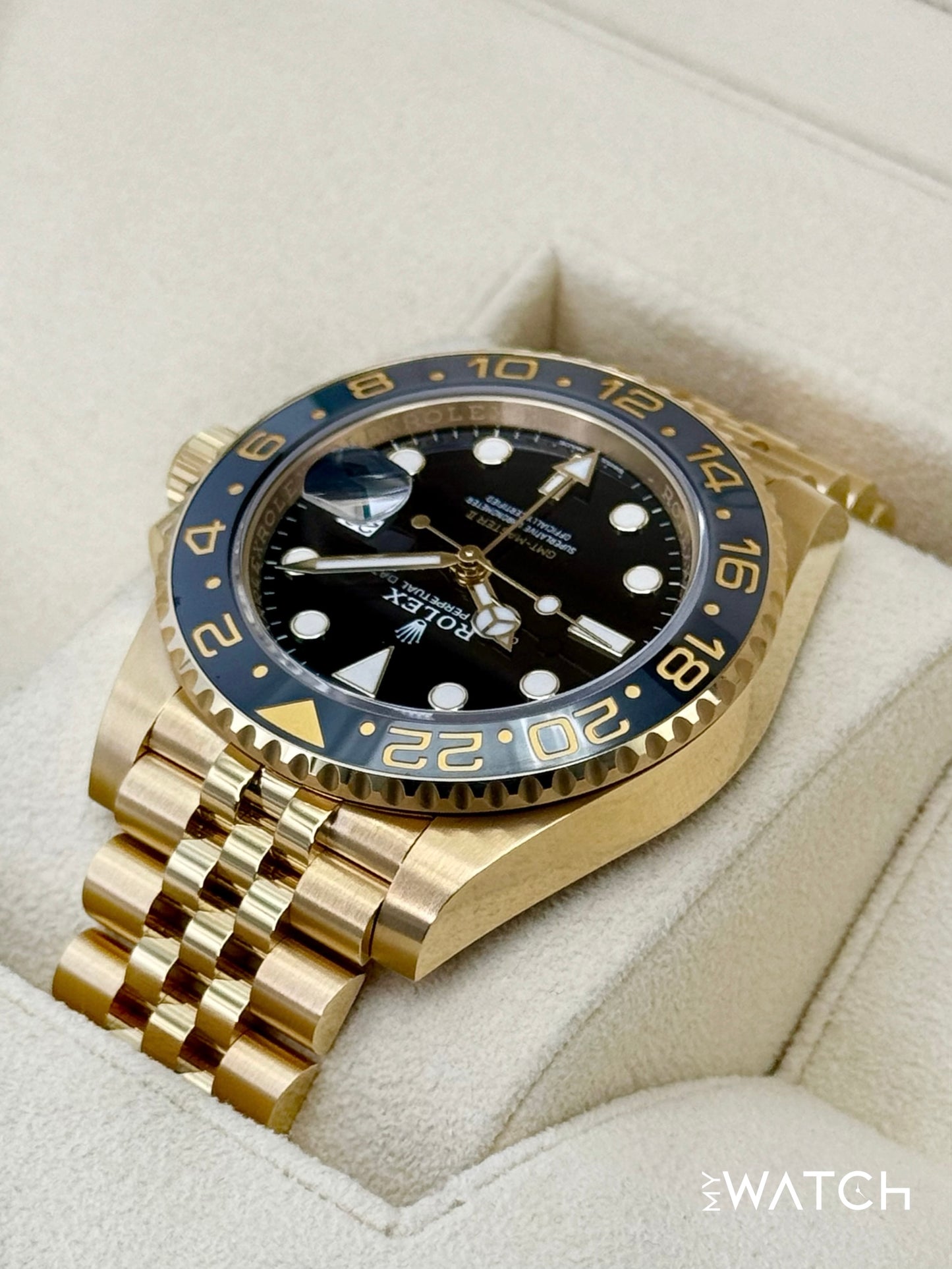 2024 Rolex GMT-Master II 40mm 126718GRNR Jubilee Black Dial