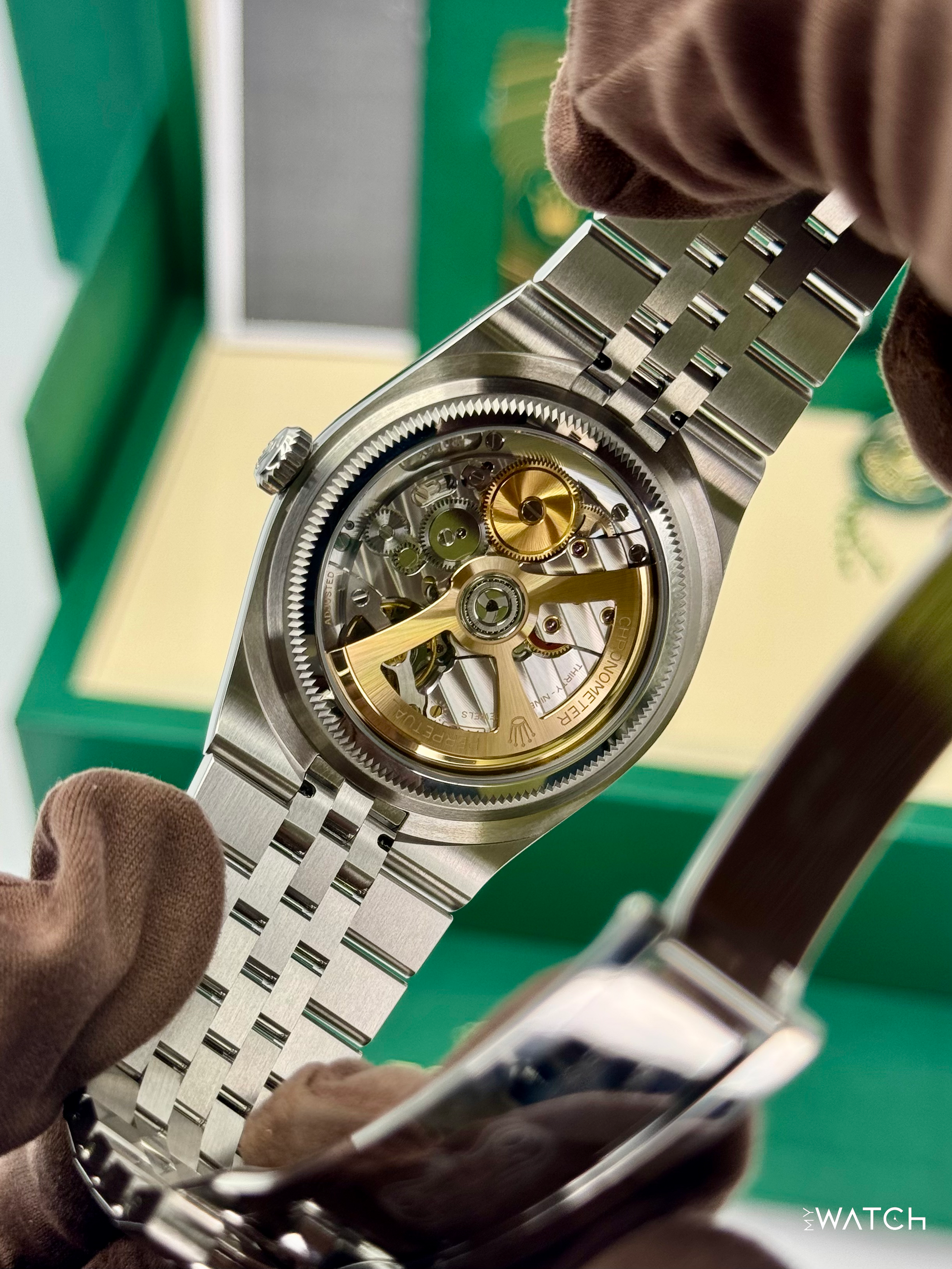NEW 2026 Rolex Land-Dweller 40mm 127334 Stainless Steel Jubilee White Dial - MyWatchLLC