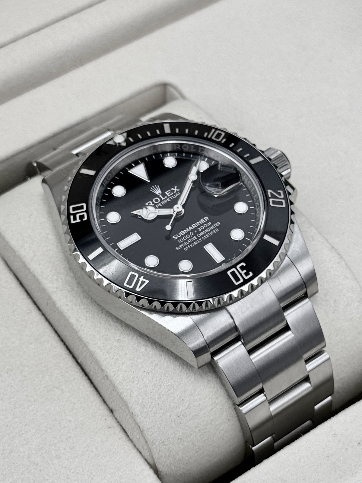 2025 Rolex Submariner 41mm 126610LN Stainless Steel Black Dial