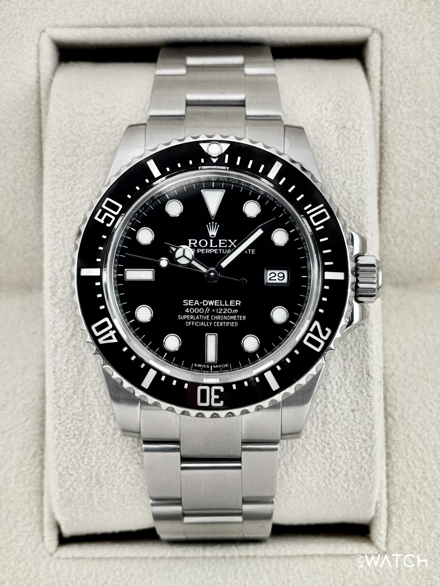 2016 Rolex Sea-Dweller 4000 "SD4K" 40mm 116600 Black Dial - MyWatchLLC