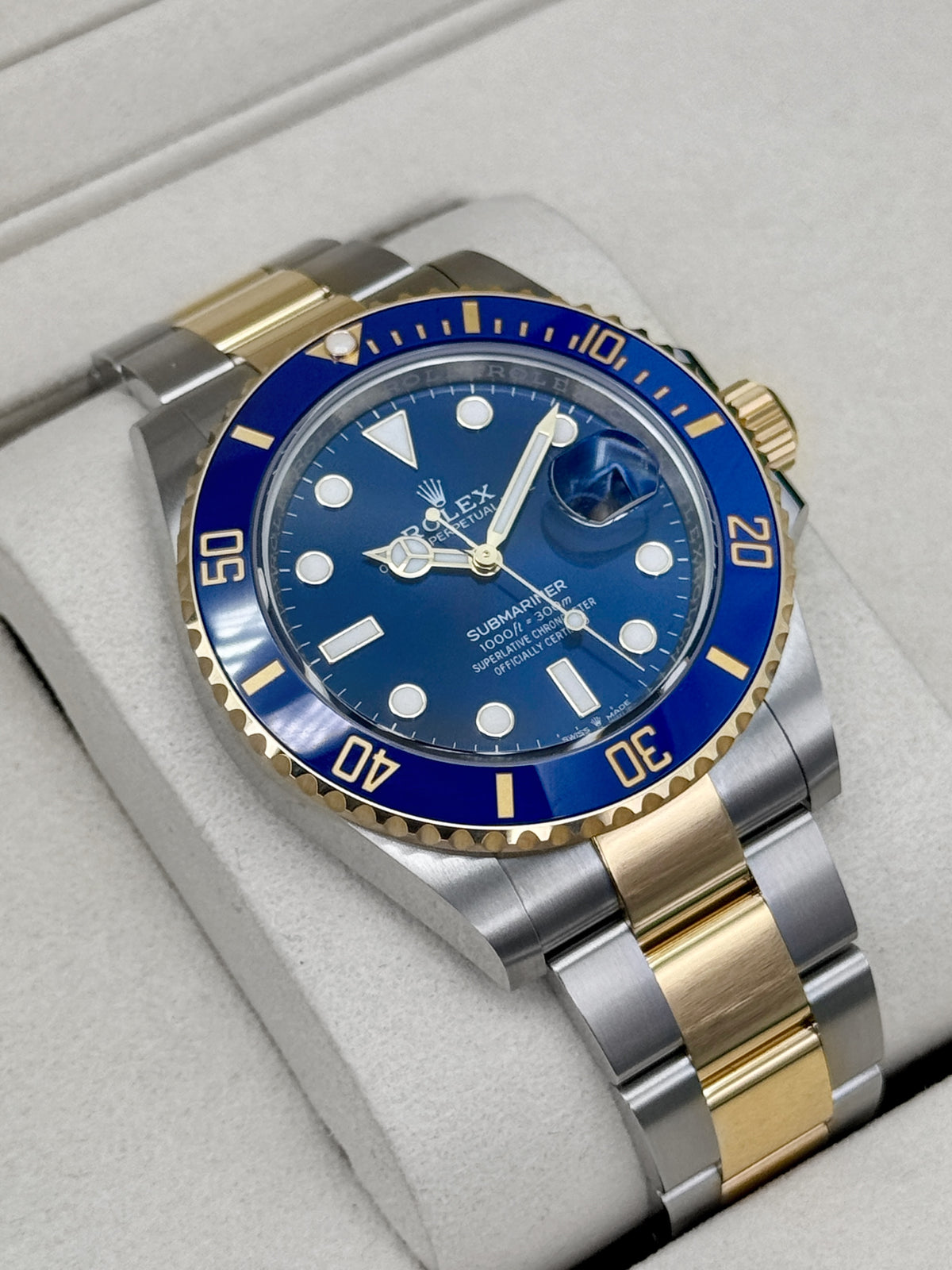2026 Rolex Submariner Bluesy 41mm 126613LB Two-Tone Blue Dial