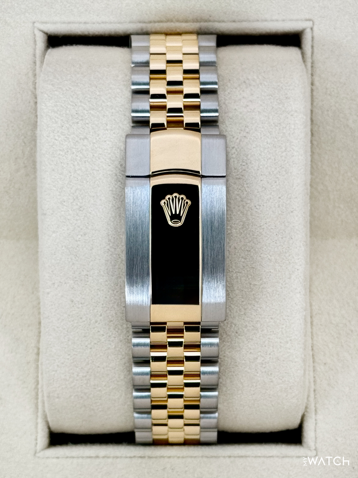 2022 Rolex Datejust 41mm 126333 Two-Tone Jubilee Champagne Diamond Dial - MyWatchLLC