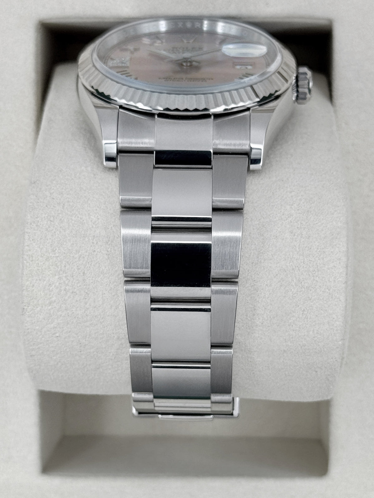 NEW 2026 Rolex Datejust 36mm 126234 Stainless Steel Oyster Pink Diamond Dial
