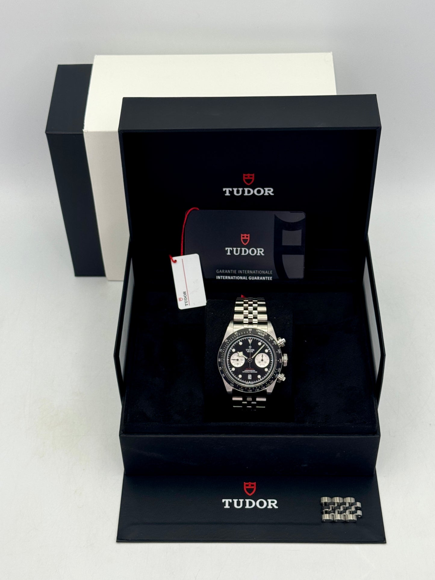 2025 Tudor Black Bay Chrono "Reverse Panda" 41mm 79360N Stainless Steel Black Dial