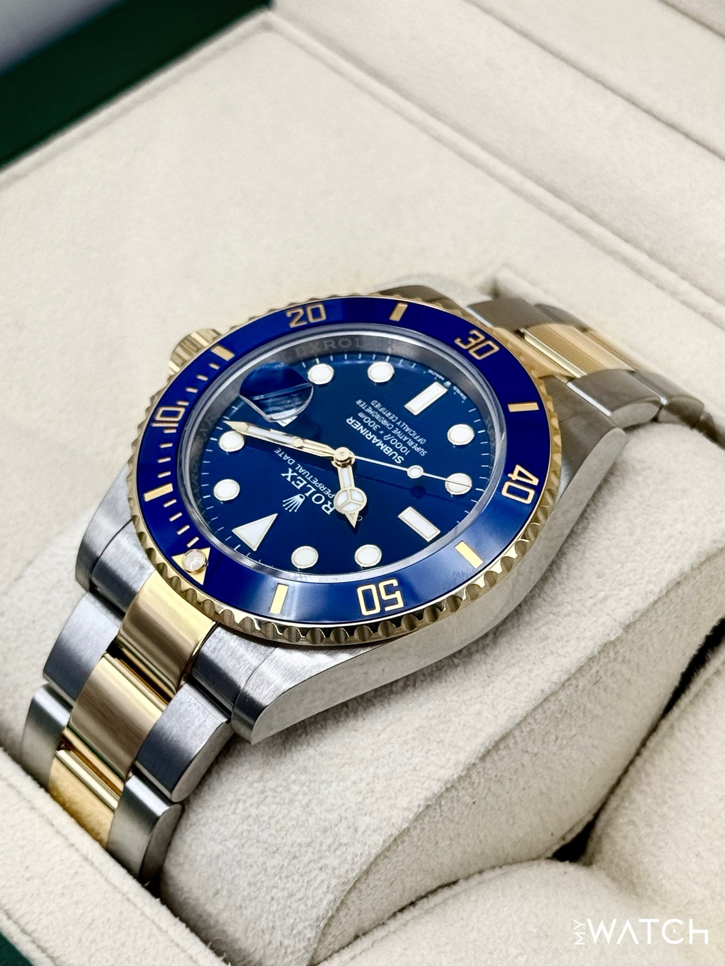 2024 Rolex Submariner "Bluesy" 41mm 126613LB Two-Tone Blue Dial - MyWatchLLC