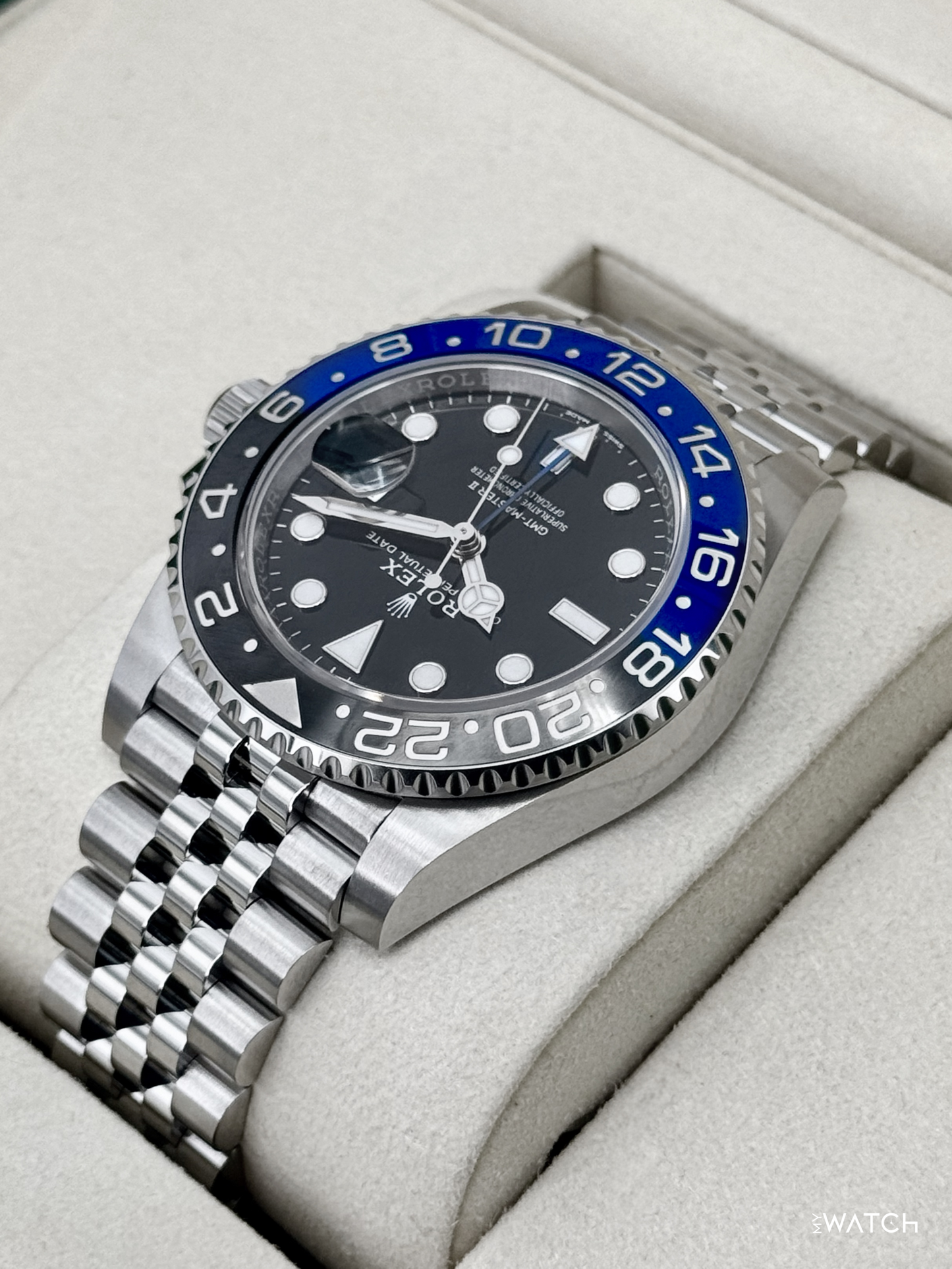 2025 Rolex GMT-Master II "Batgirl" 40mm 126710BLNR Jubilee - MyWatchLLC