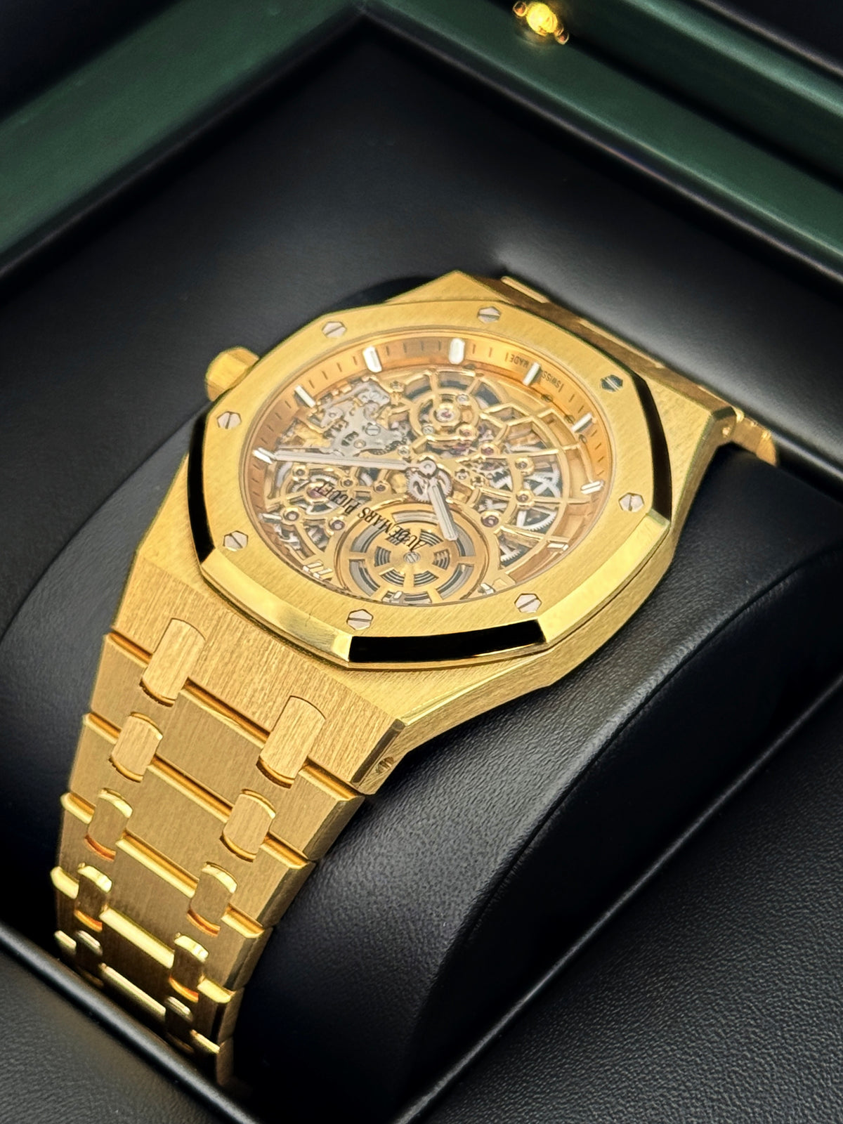 2025 Audemars Piguet Royal Oak 39mm 16204BA Jumbo Openworked Skelton
