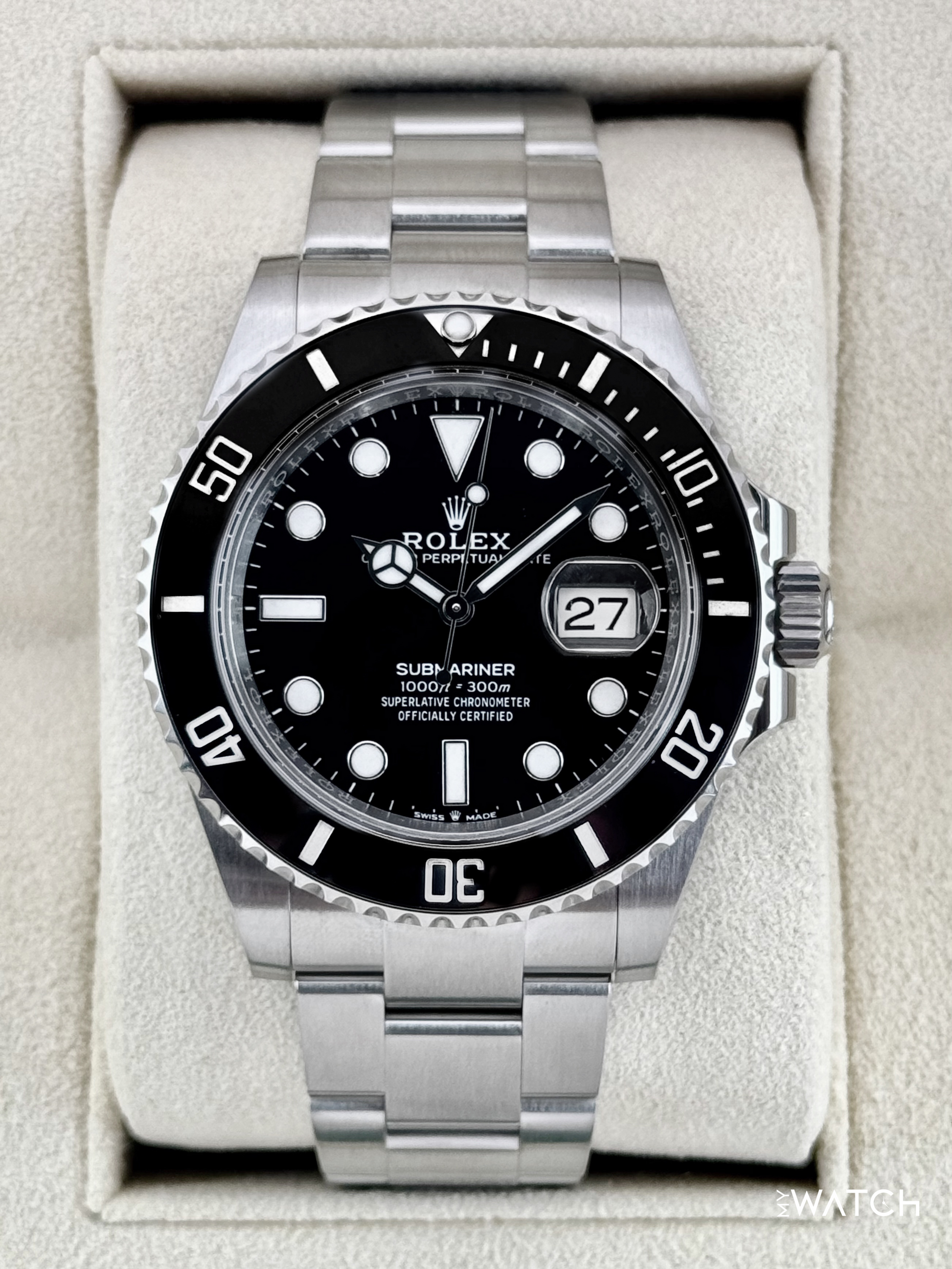 2024 Rolex Submariner 41mm 126610LN Stainless Steel Black Dial - MyWatchLLC