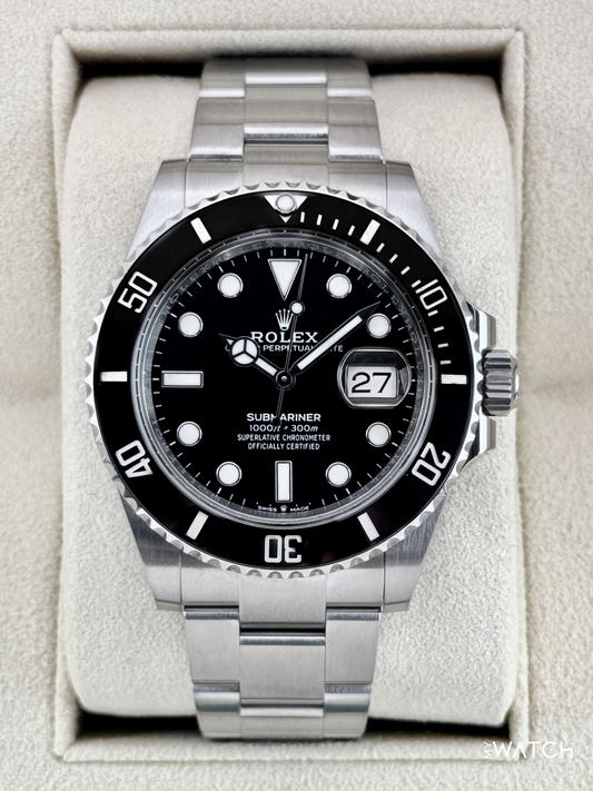 2024 Rolex Submariner 41mm 126610LN Stainless Steel Black Dial - MyWatchLLC