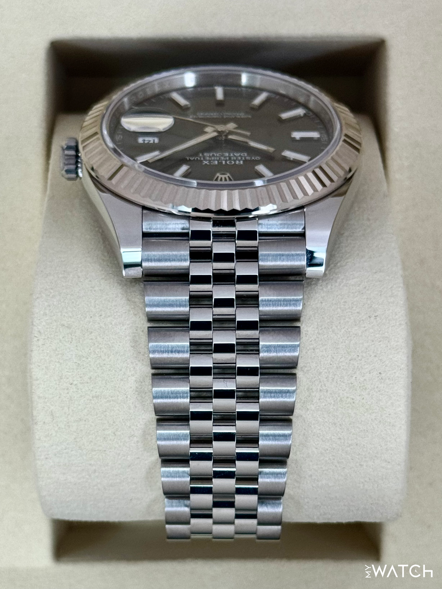 NEW 2026 Rolex Datejust 41mm 126334 Stainless Steel Jubilee Rhodium Dial - MyWatchLLC