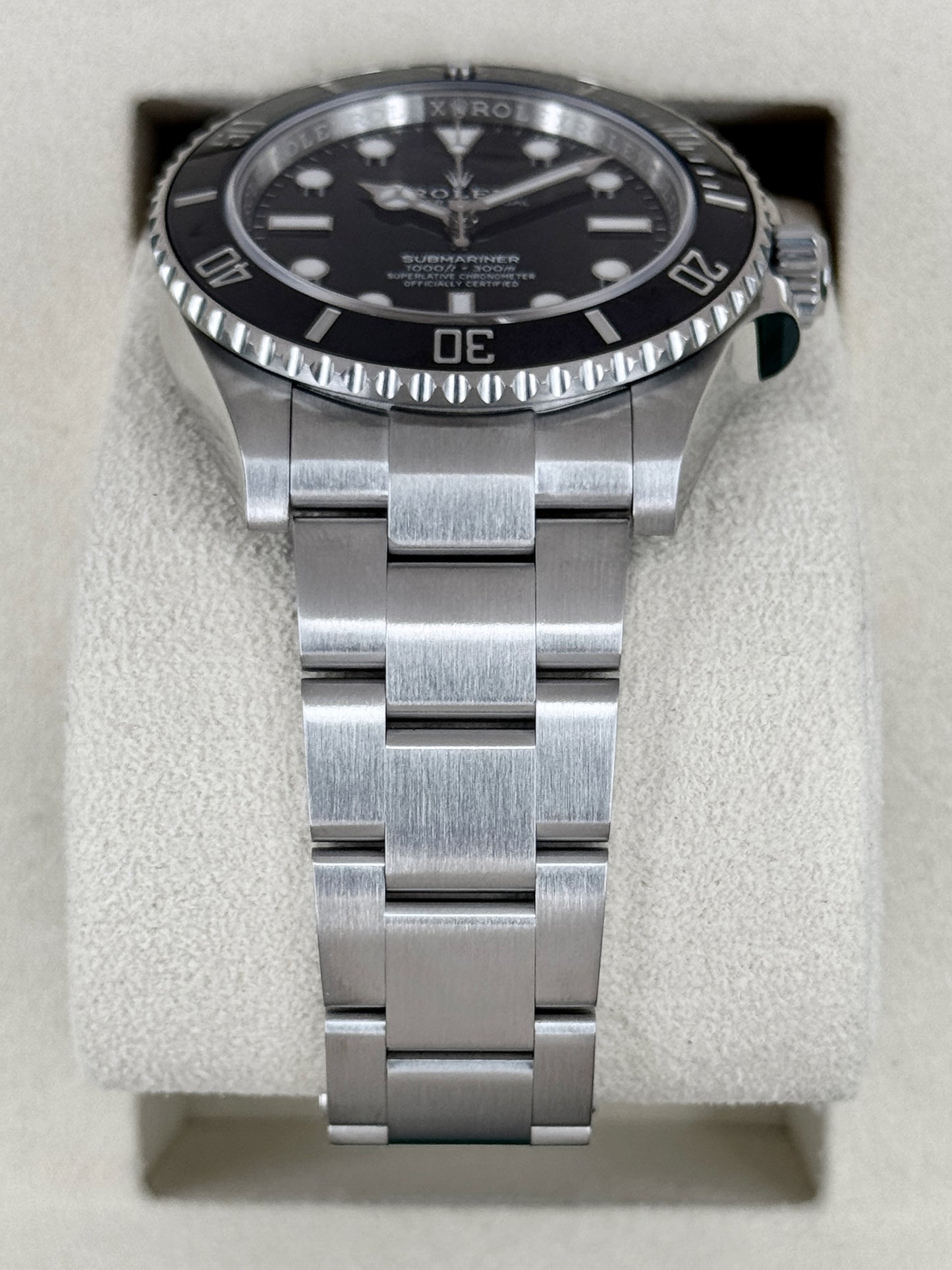 2025 Rolex Submariner 41mm 124060 Stainless Steel Black Dial