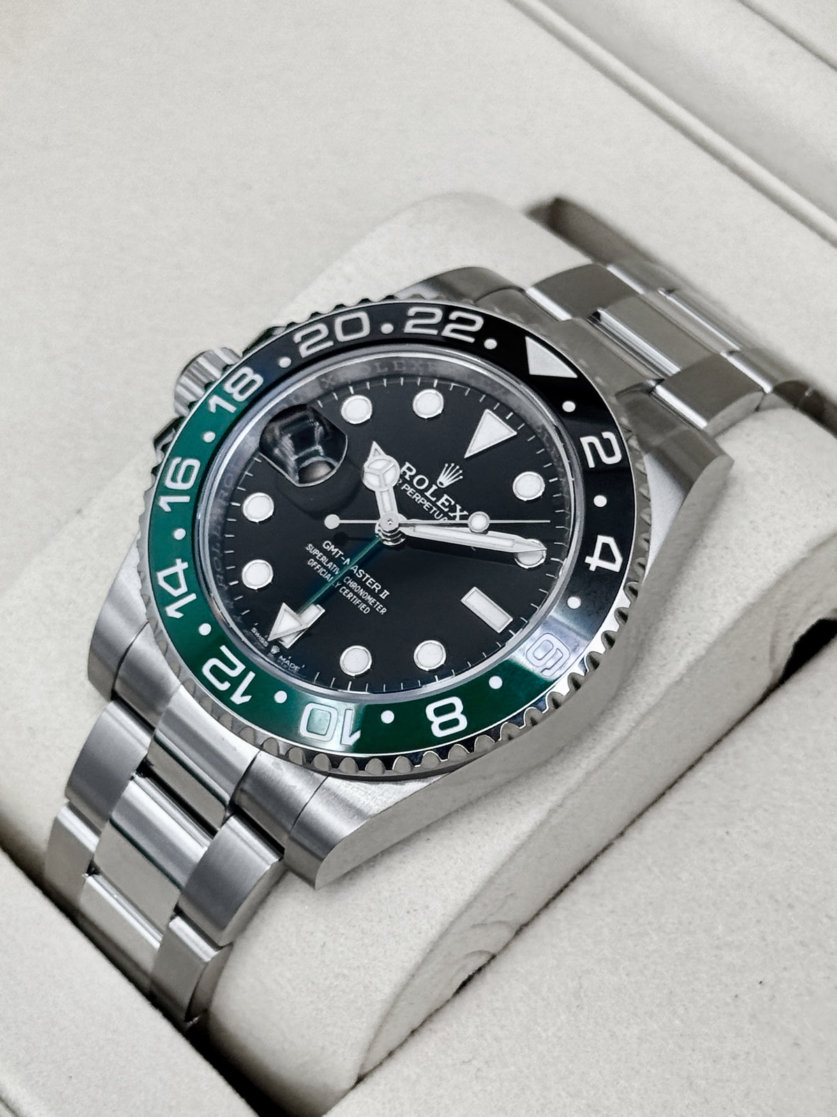 NEW 2026 Rolex GMT-Master II Sprite 40mm 126720VTNR Oyster (NEW STYLE CARD)