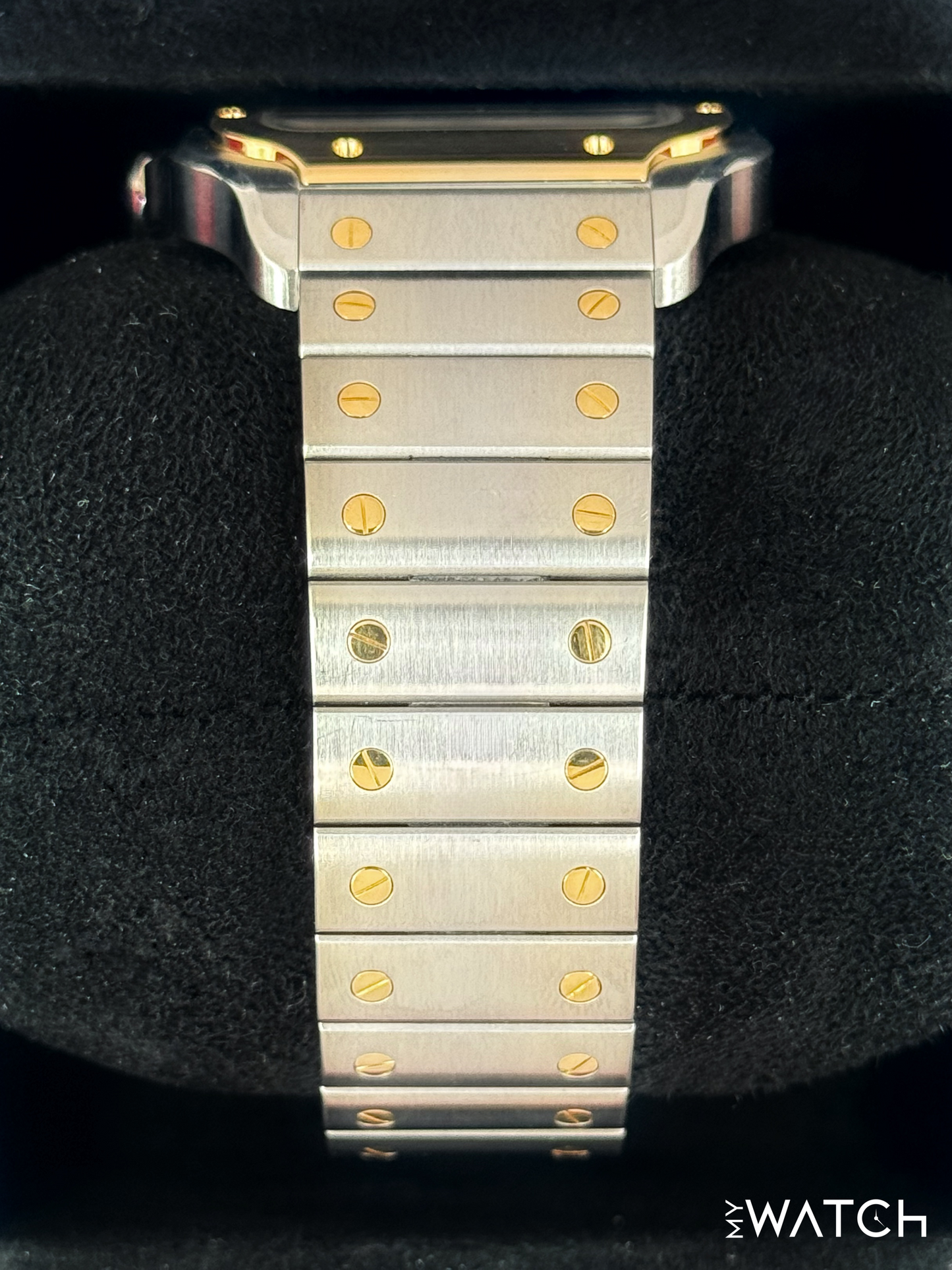 2020 Cartier Santos De Cartier 39.8mm W2SA0009 Two-Tone White Dial