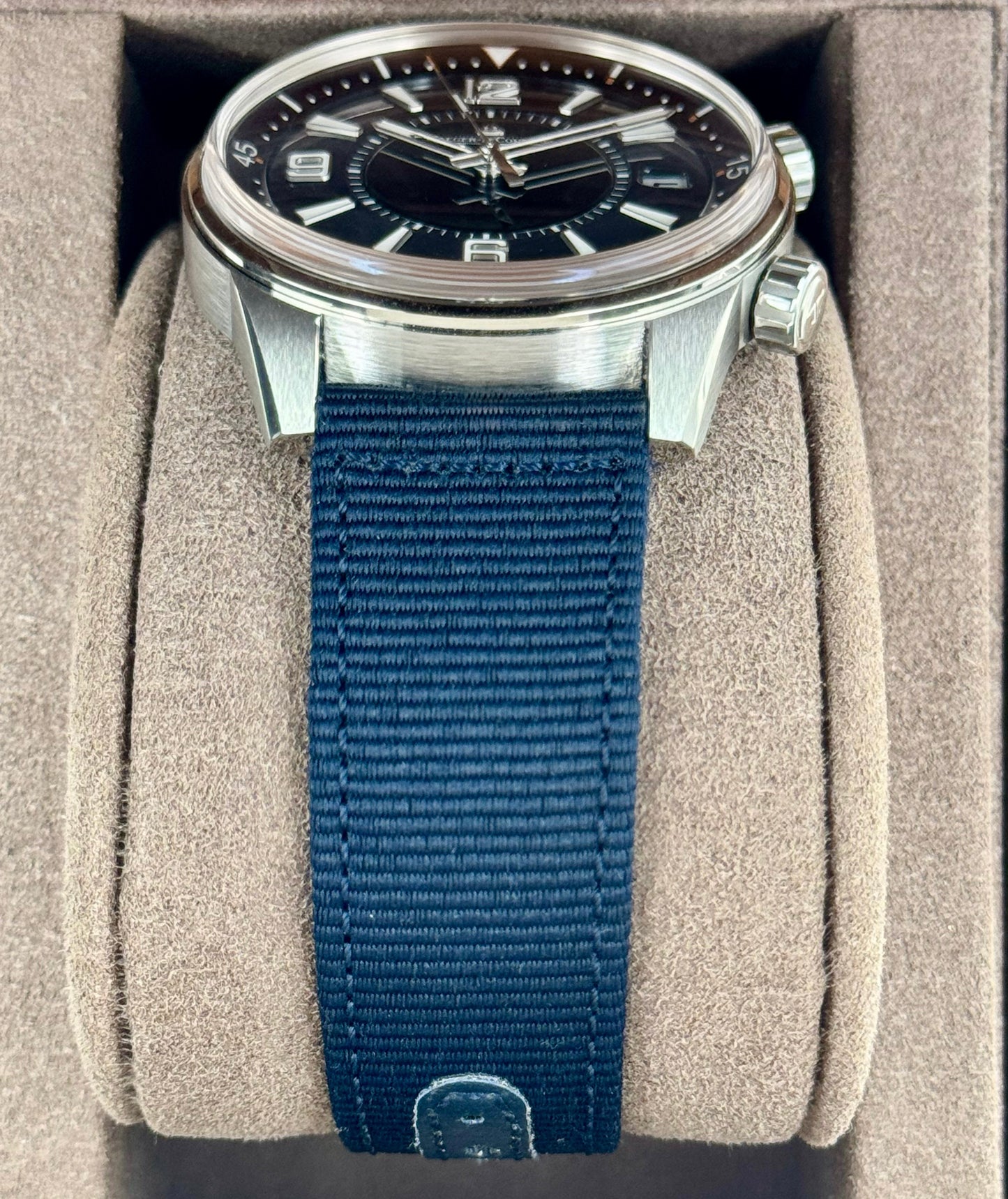 2026 Jaeger-LeCoultre Date Polaris 40mm Q9128981 Stainless Steel Blue Dial