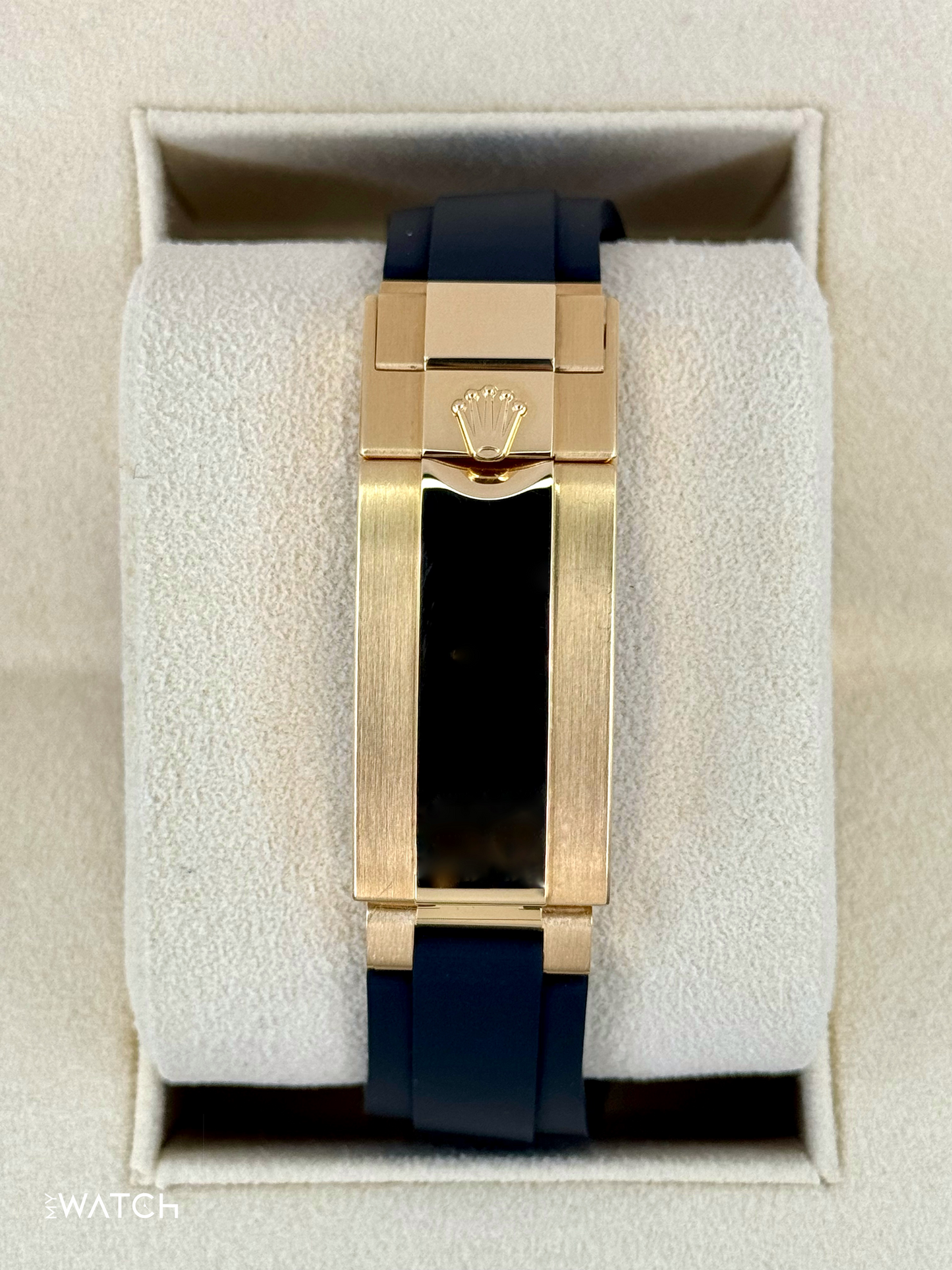 2023 Rolex Yacht-Master 42mm 226658 Gold Oysterflex Black Dial