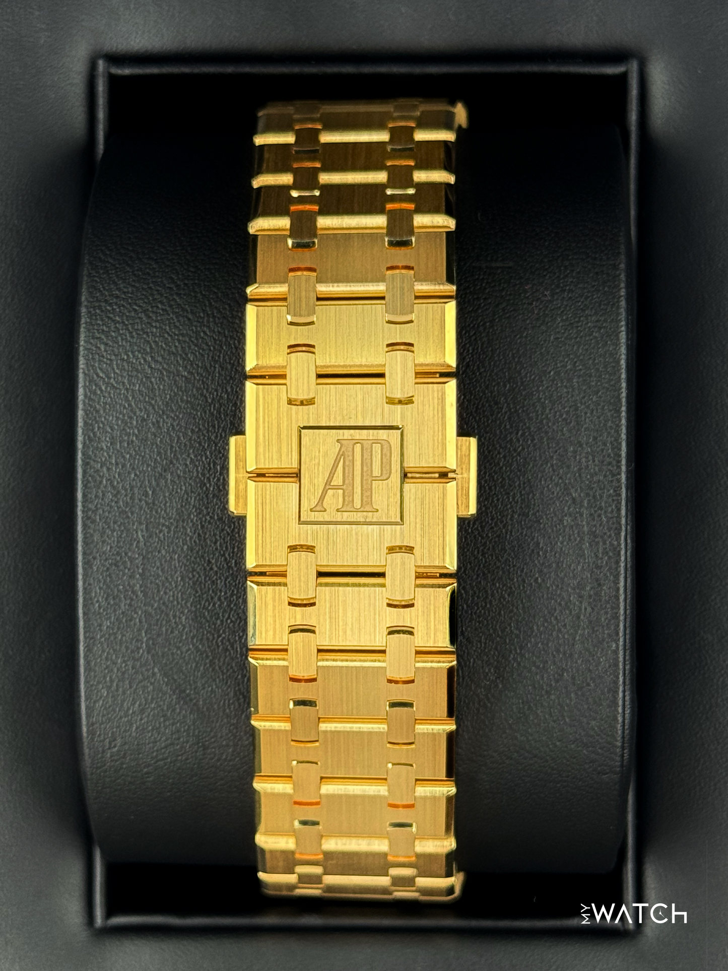 NEW 2025 Audemars Piguet Royal Oak Chronograph 41mm 26240BA Gold Dial - MyWatchLLC