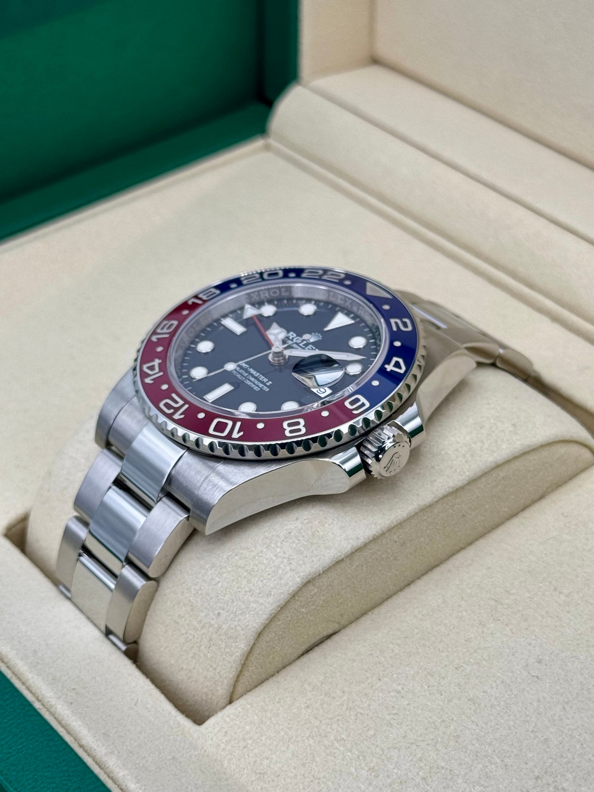 NEW 2025 Rolex GMT-Master II "Pepsi" 40mm 126710BLRO Oyster - MyWatchLLC