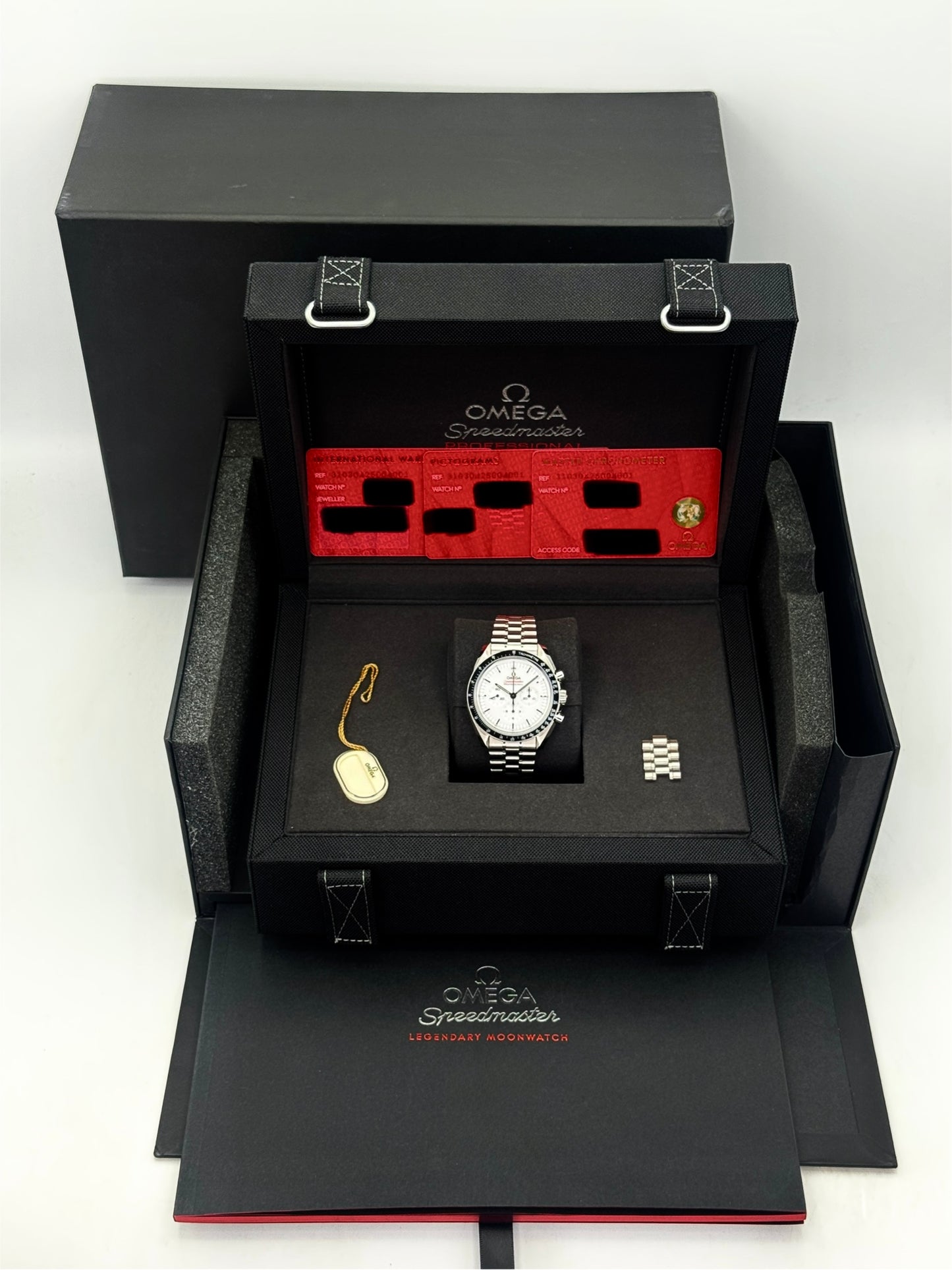 2026 Omega Speedmaster Moonwatch Pro 42mm 310.30.42.50.04.001 White Dial